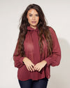 Blouse Rory Bordeaux