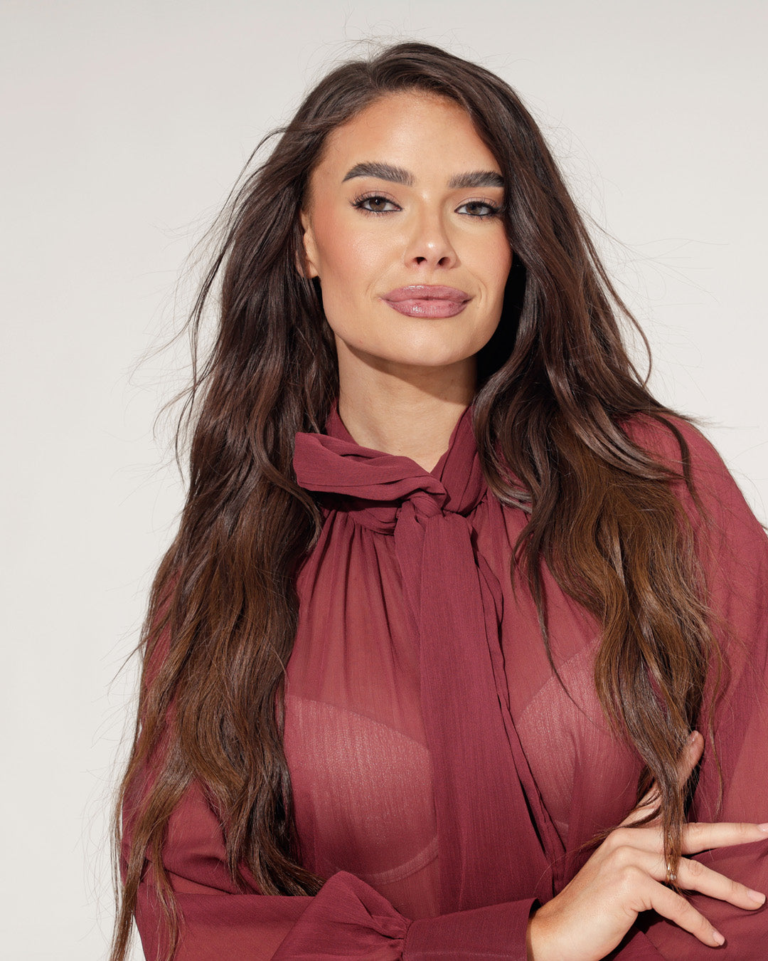 Blouse Rory Bordeaux