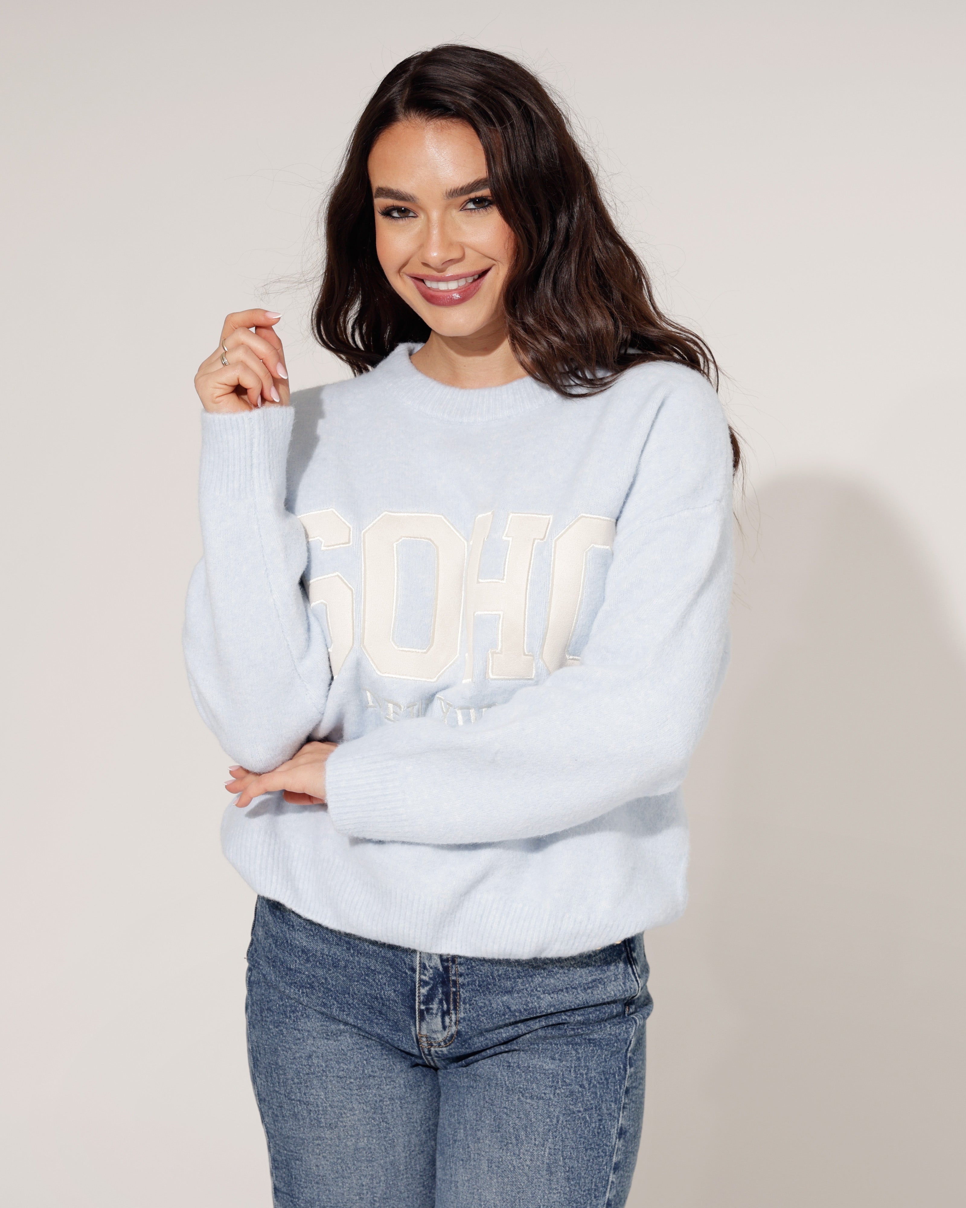 Trui SOHO Lichtblauw