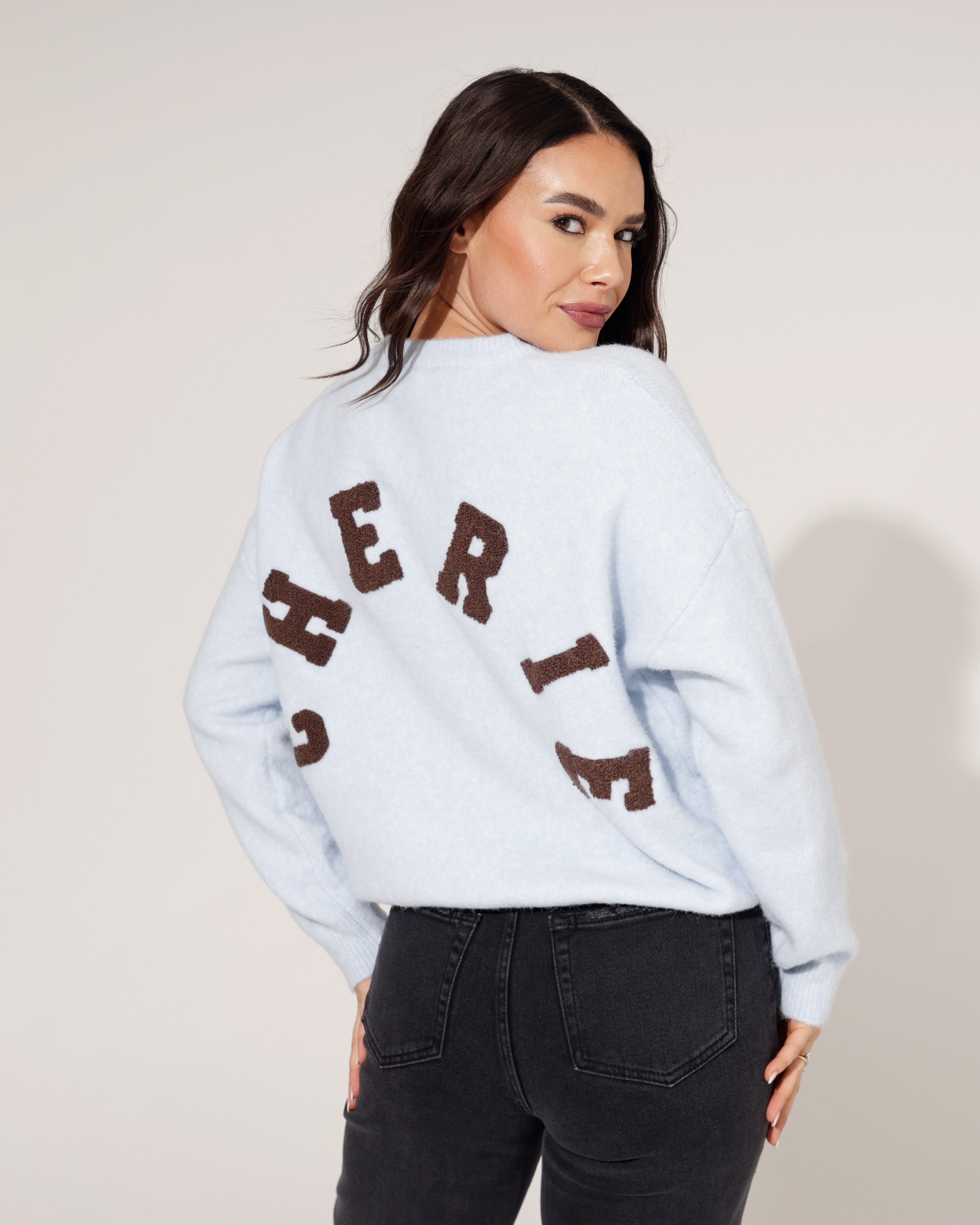 Trui Cherie Lichtblauw