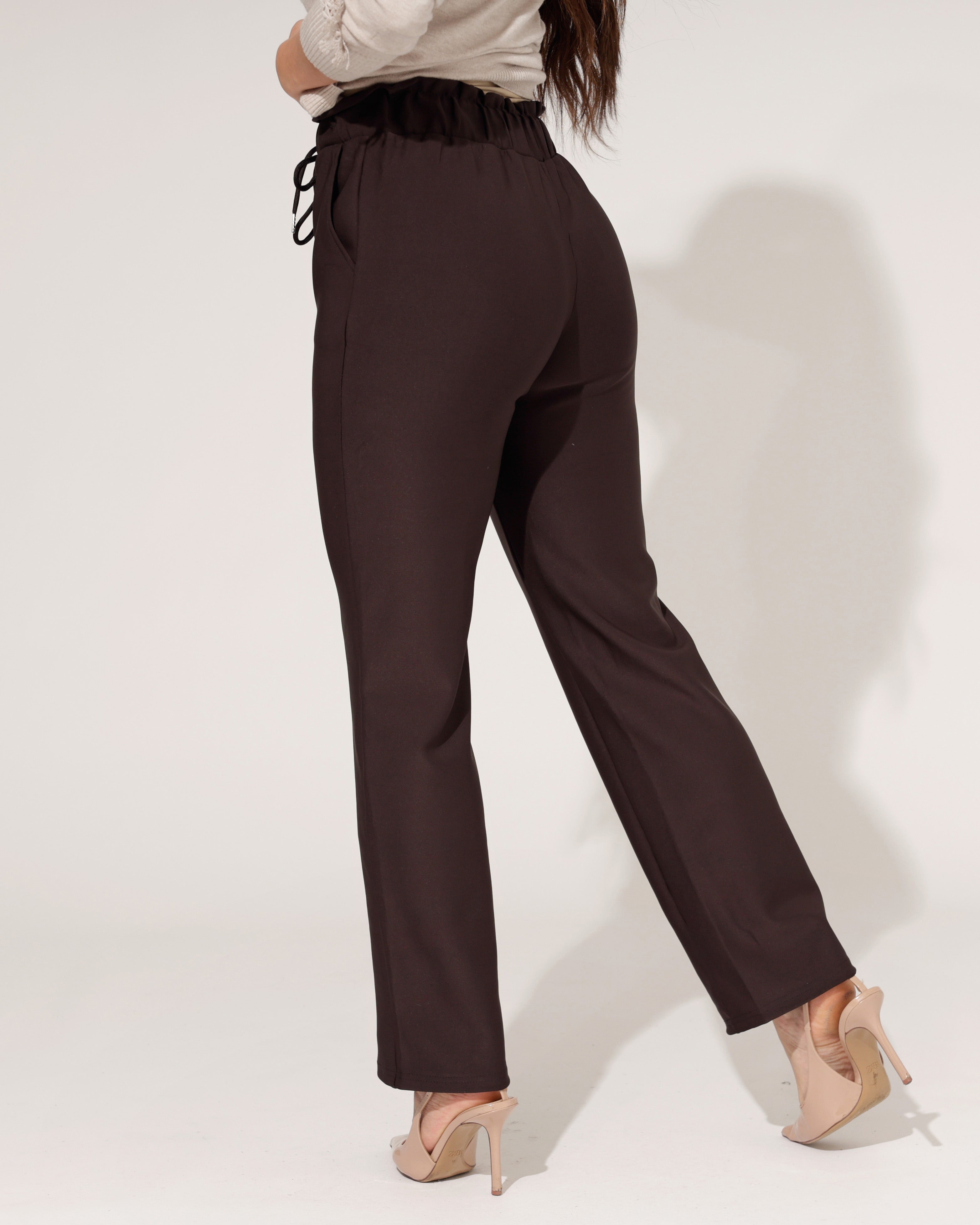 Broek Zaza Donkerbruin