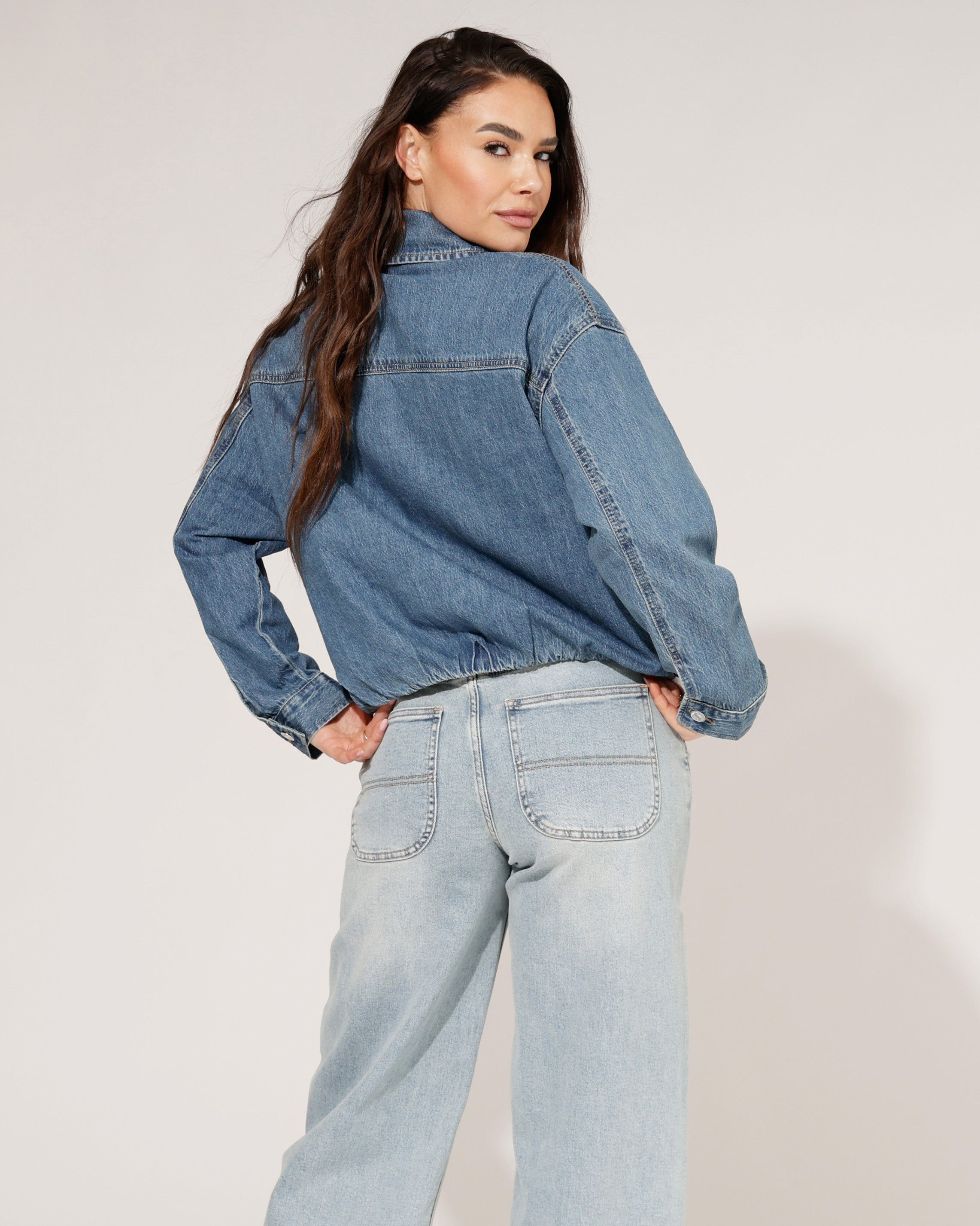 Laulia | Spijkerjacket Tess Blauw