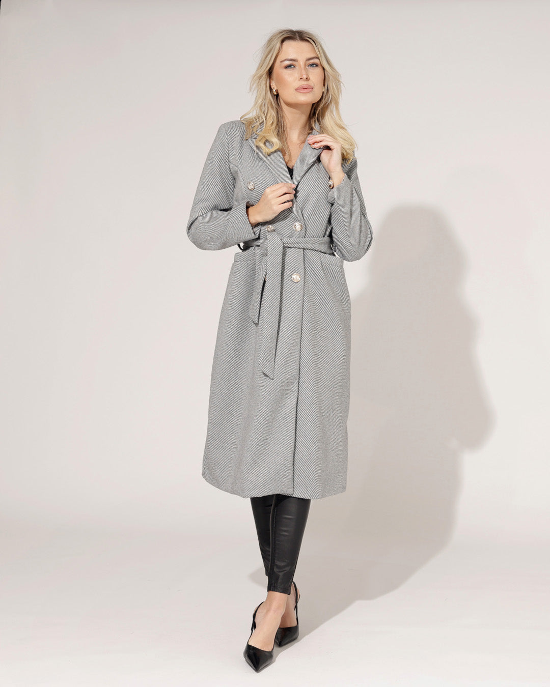 Trenchcoat Kizzy Grijs