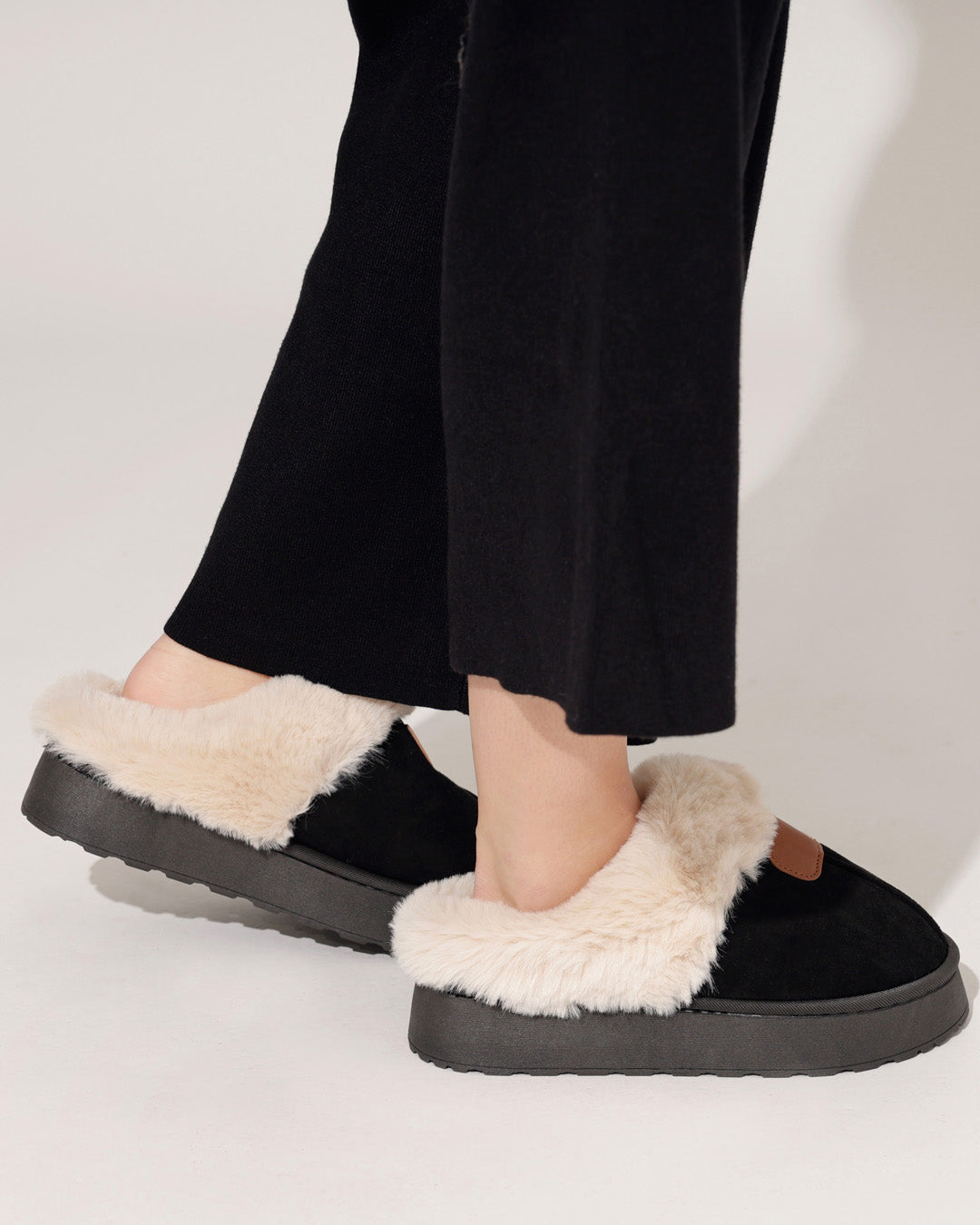 Pantoffel Macey Zwart