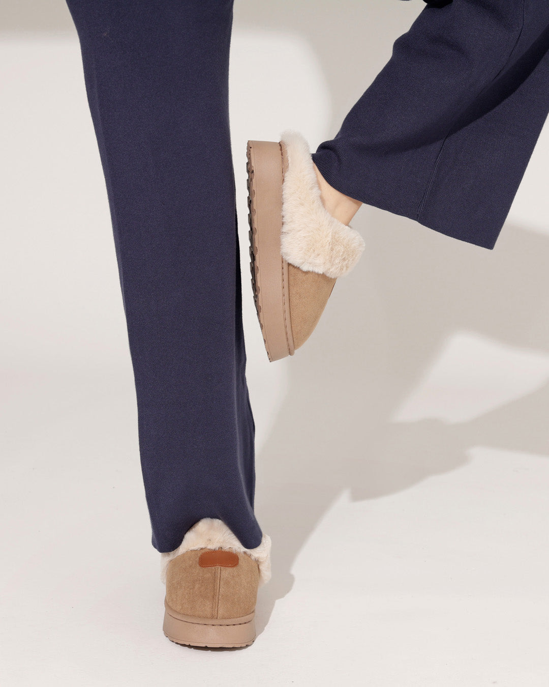 Pantoffel Macey Taupe