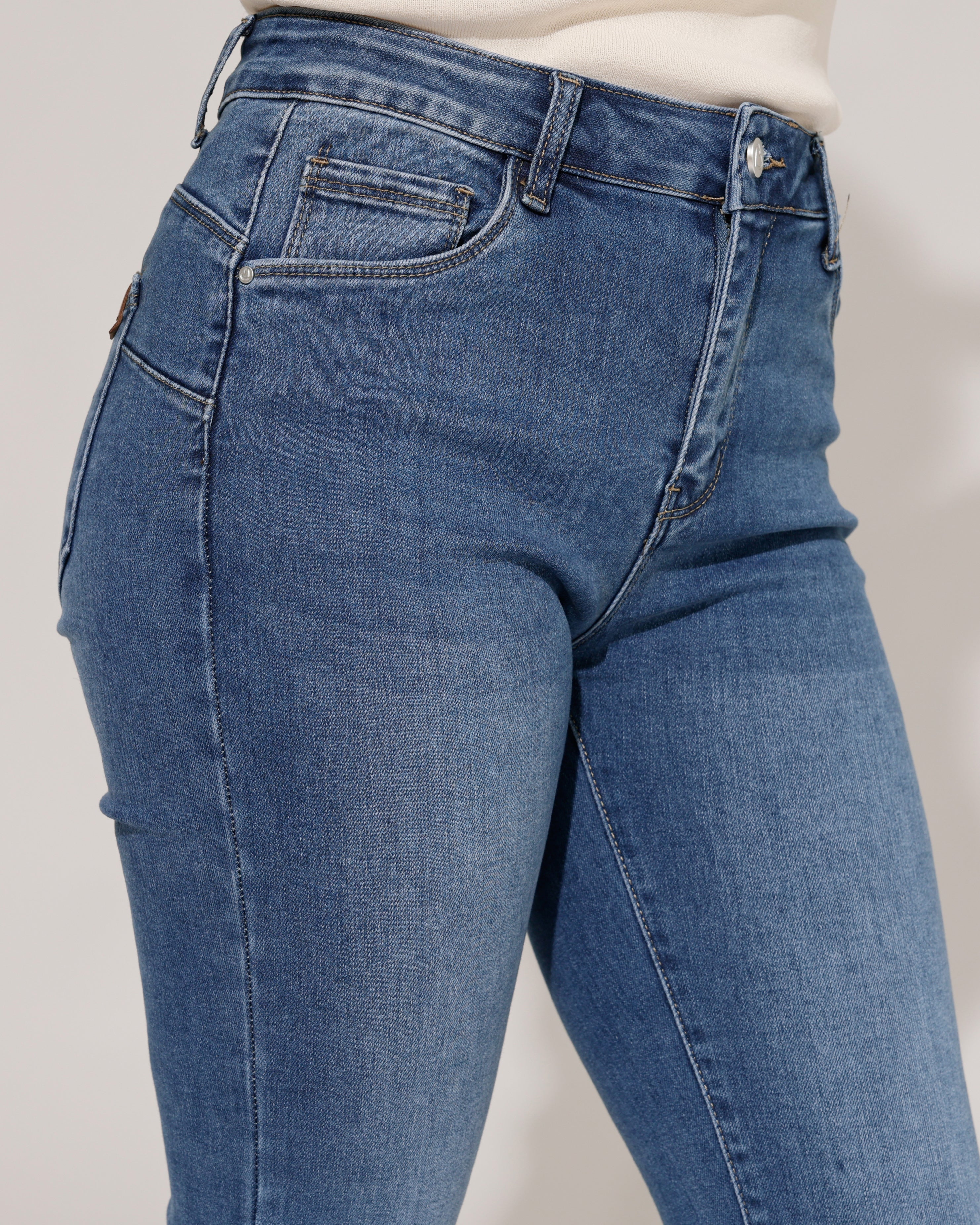 Redseventy | Skinny jeans Mira-14 Blauw