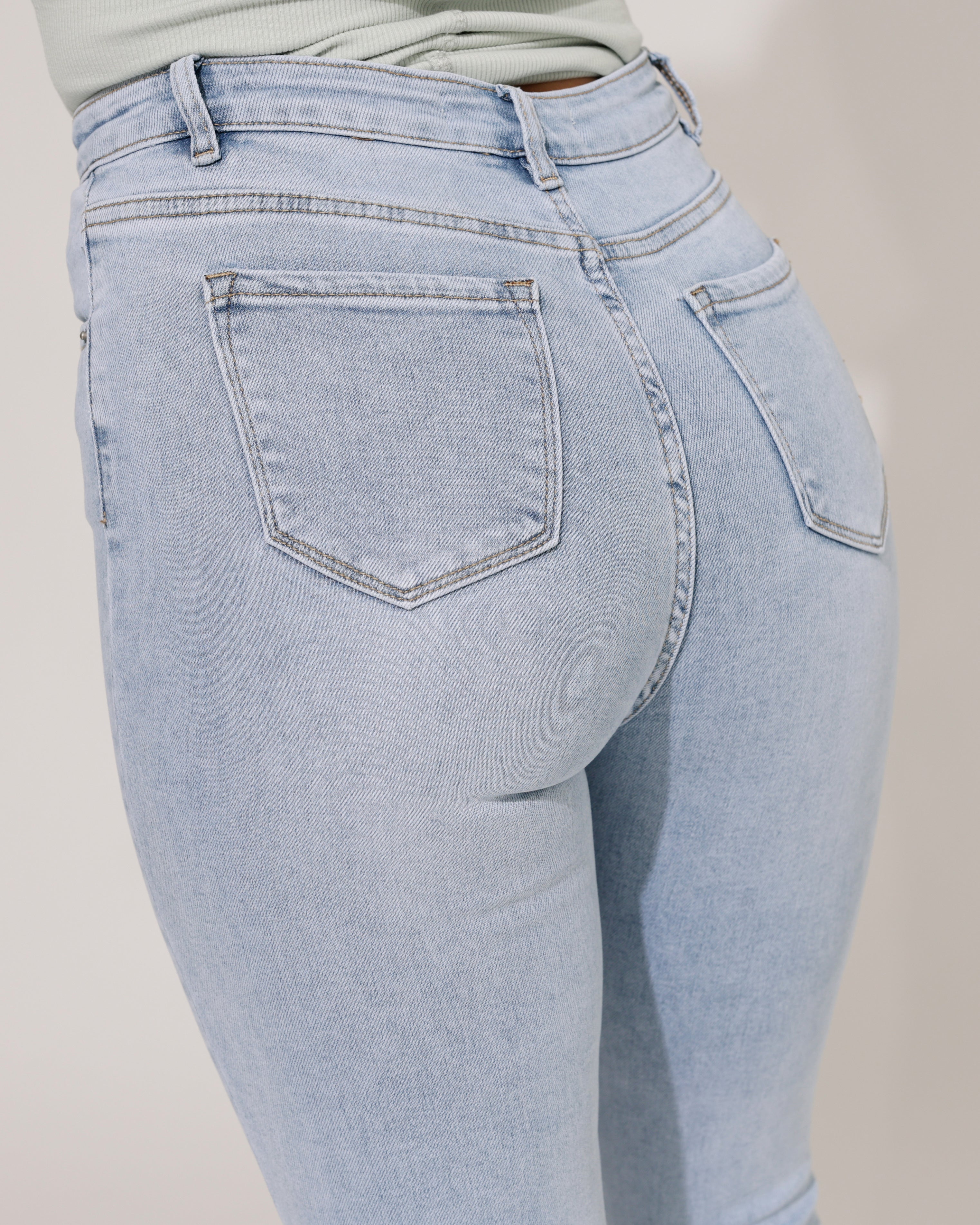 VS Miss | Skinny jeans, high waist Zoe Lichtblauw