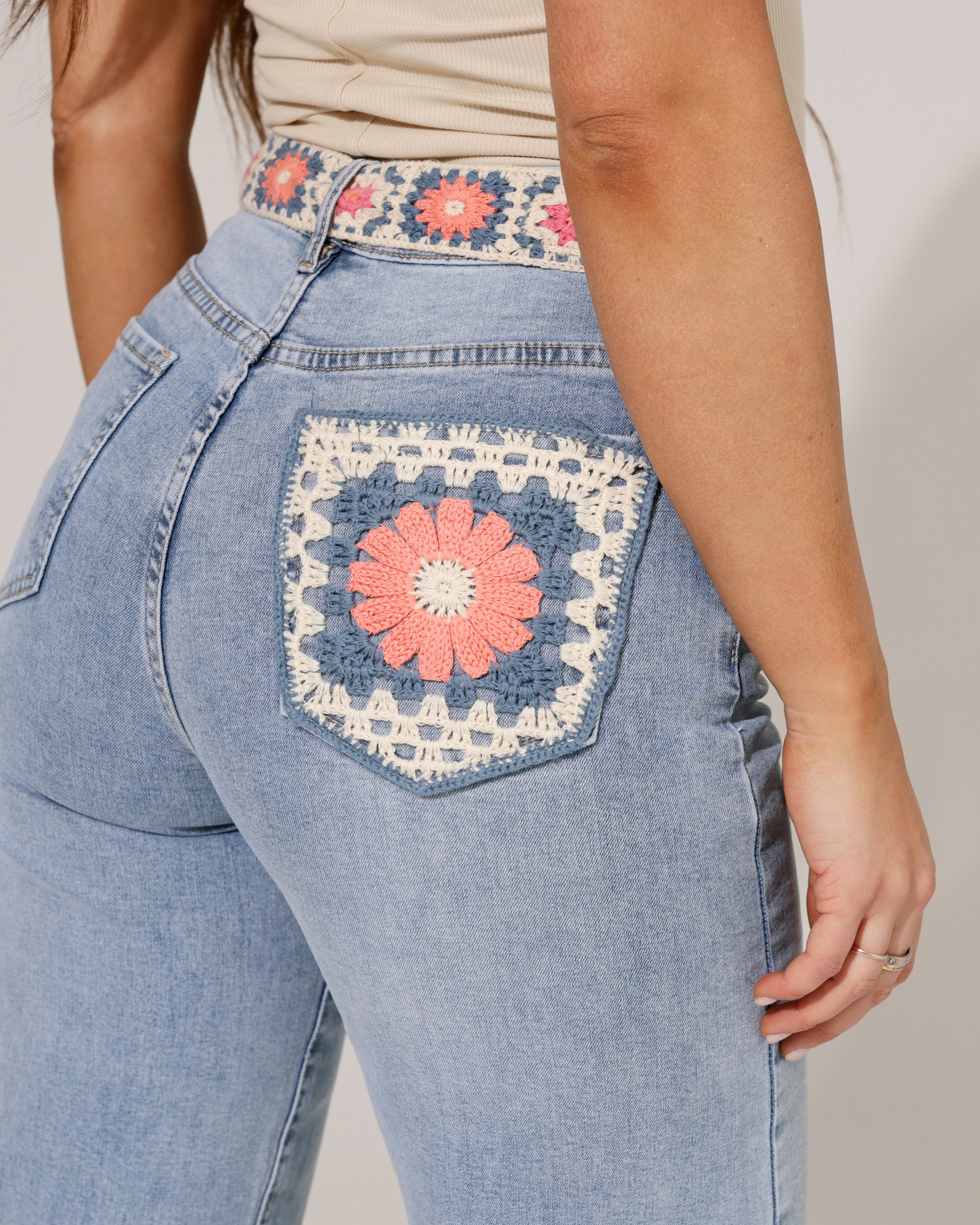 ZAC & ZOE | Wide leg jeans Nikky-N Lichtblauw