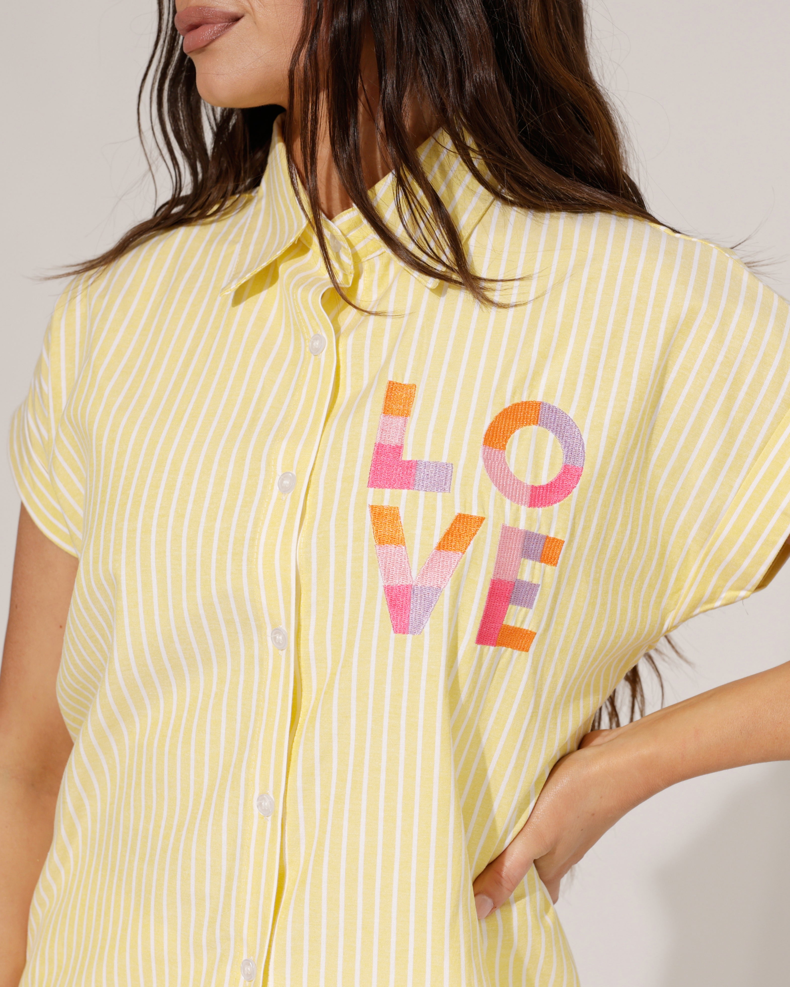 Blouse Selflove Geel