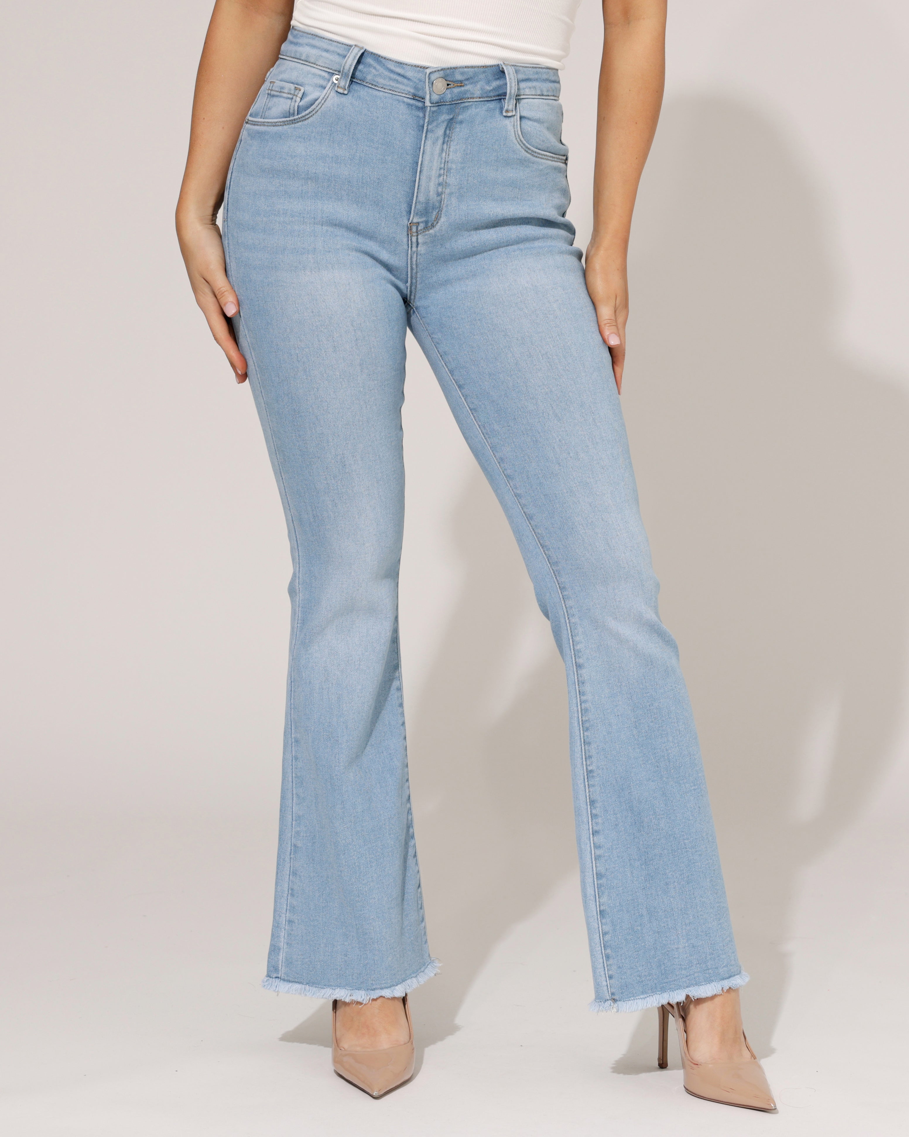 VS Miss | Flared jeans Zela Blauw