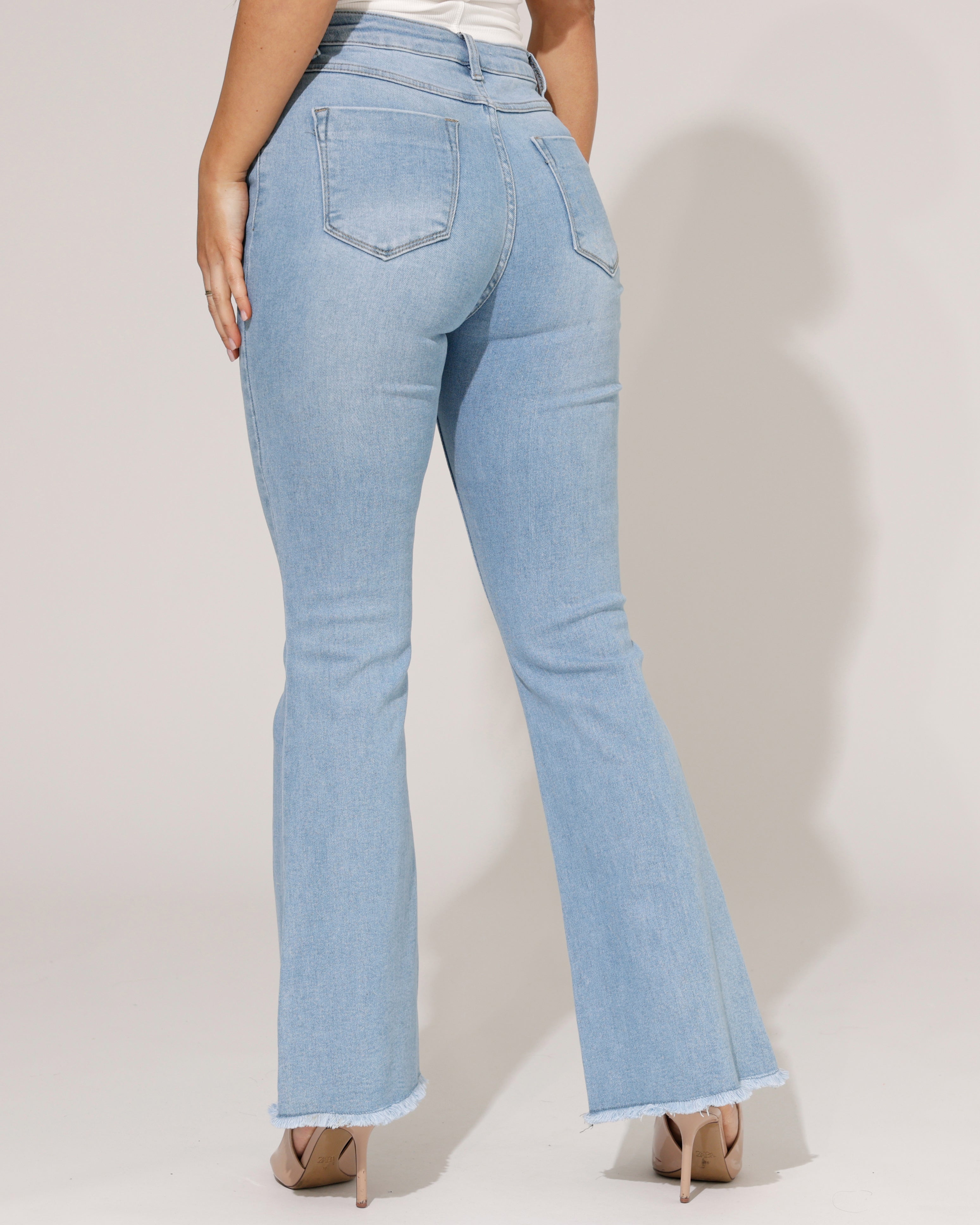 VS Miss | Flared jeans Zela Blauw