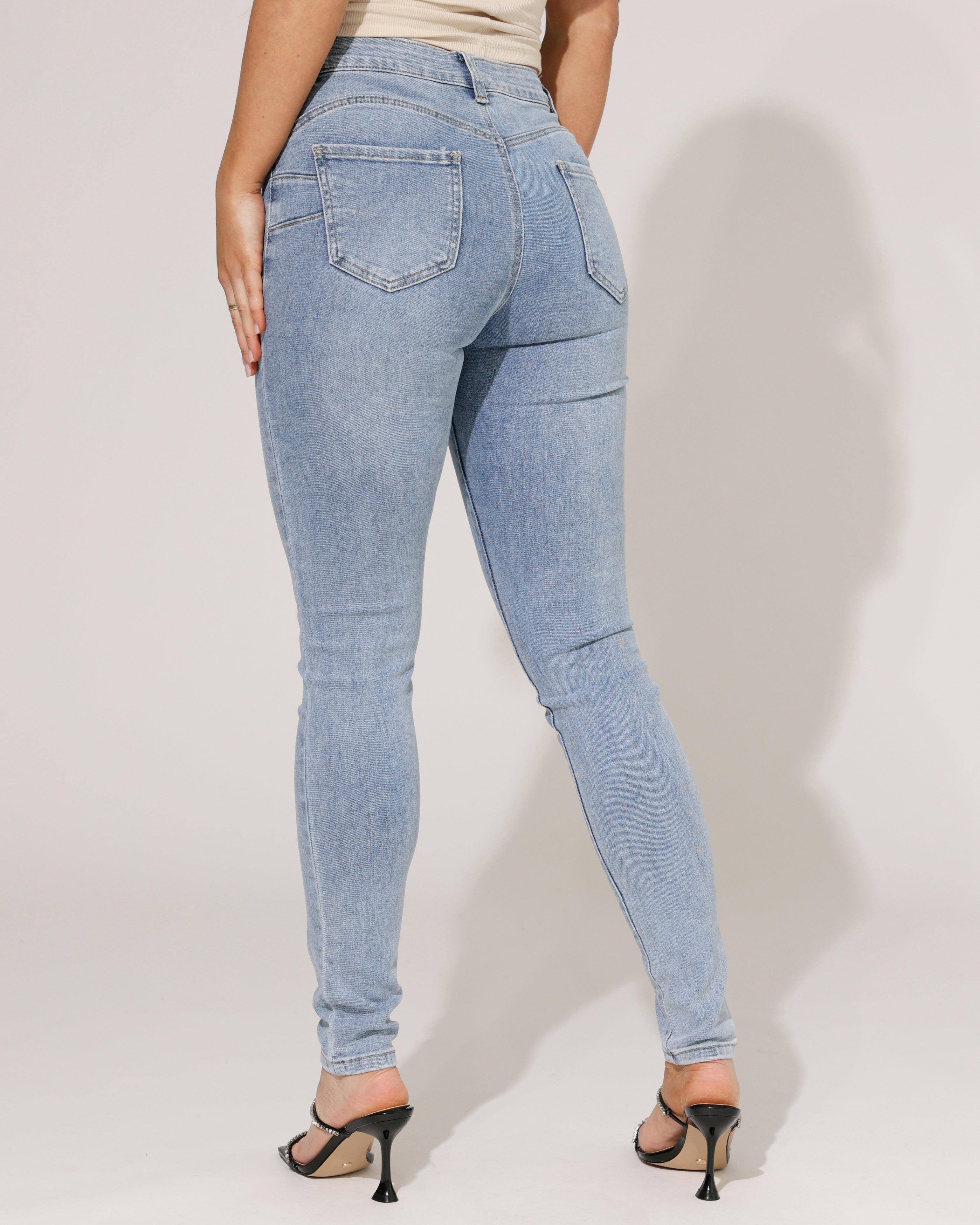 Goodies | Skinny jeans Noe Blauw