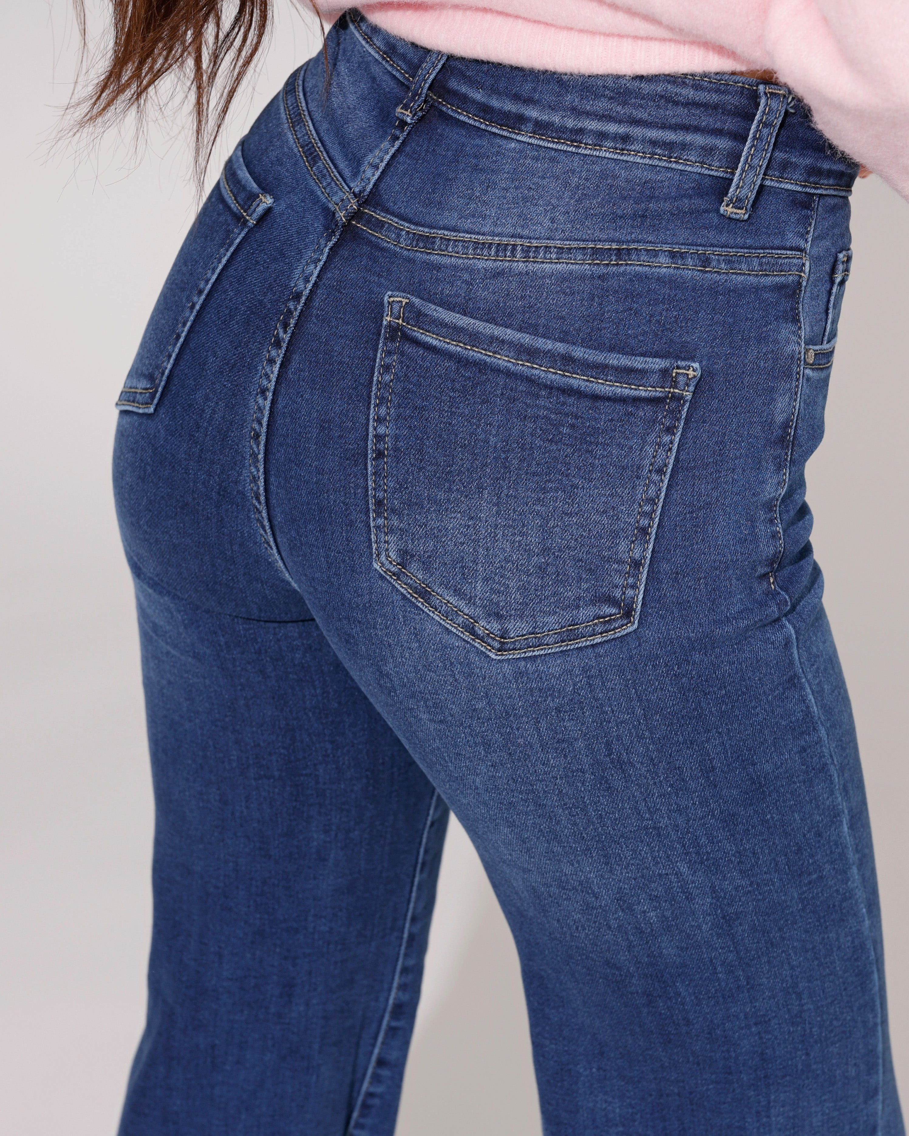 Redseventy | Wide leg jeans Reza-14 Blauw