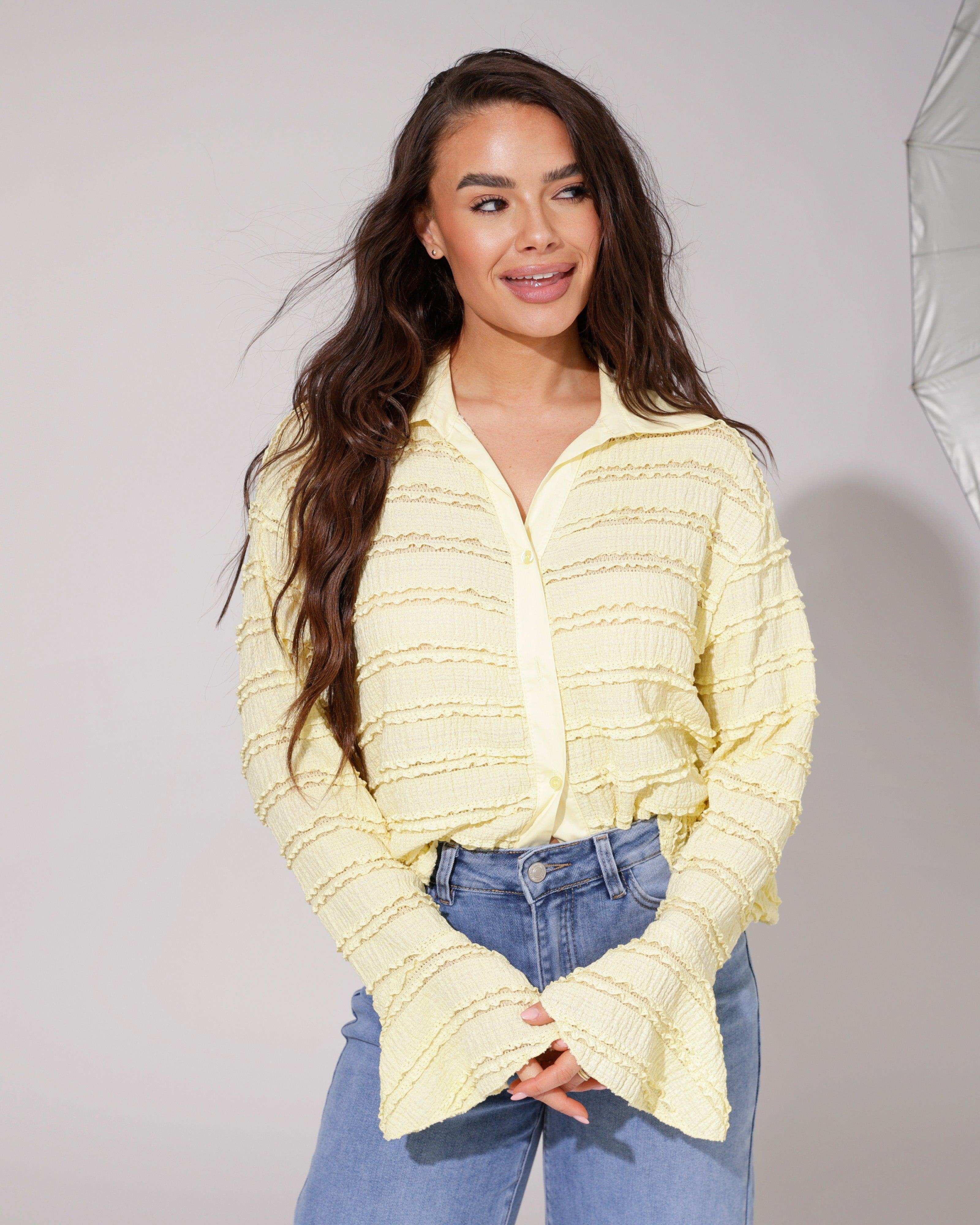 Blouse Selly Geel