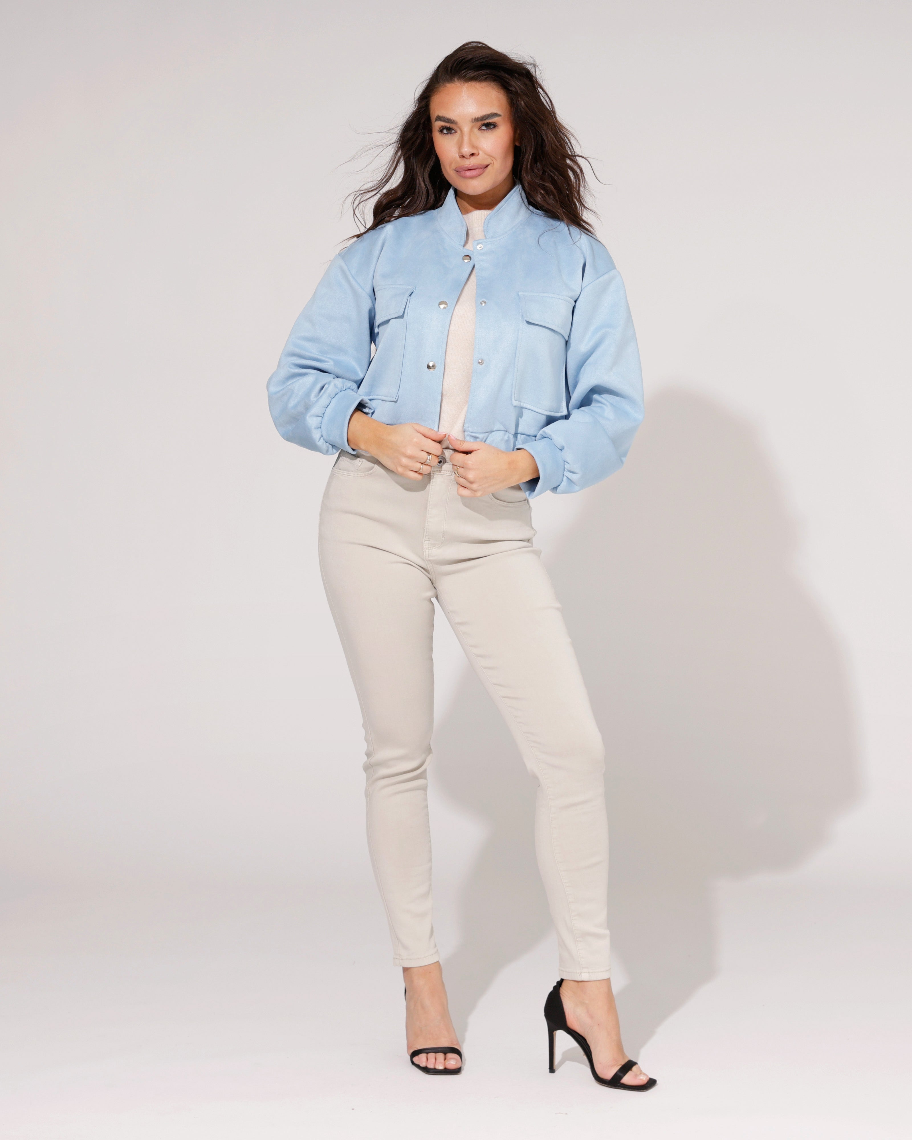 Goodies | Skinny jeans Lou-12 Beige