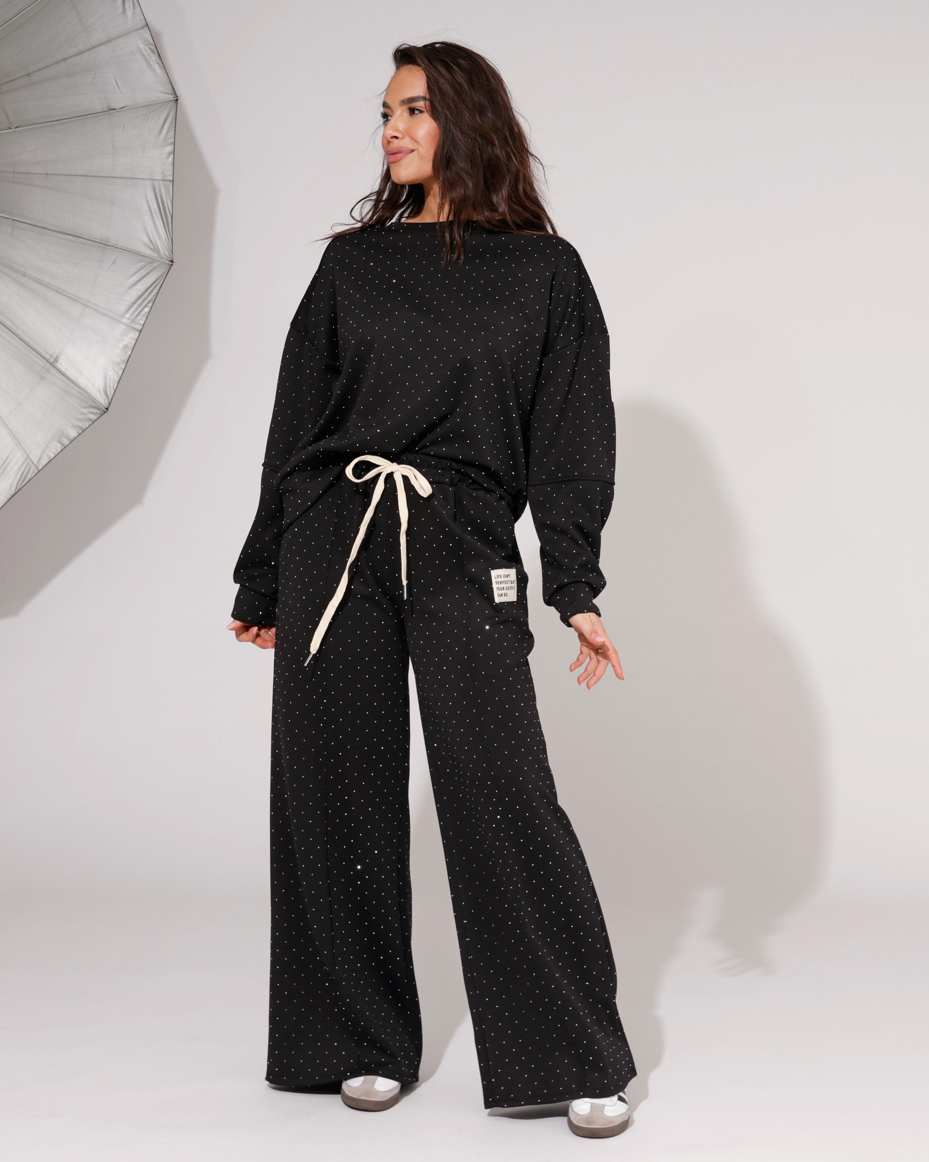 Huispak isn't Perfect met Glitters Zwart