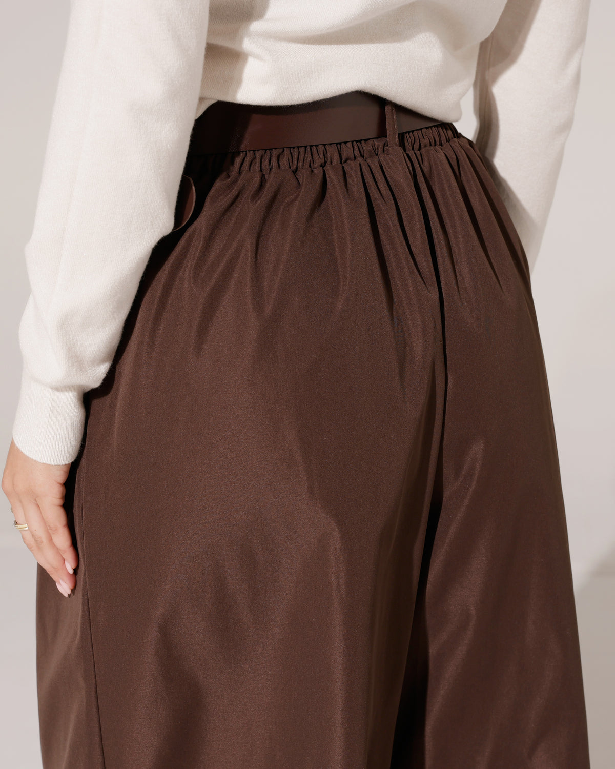 Culotte pantalon met riem Lynn Bruin
