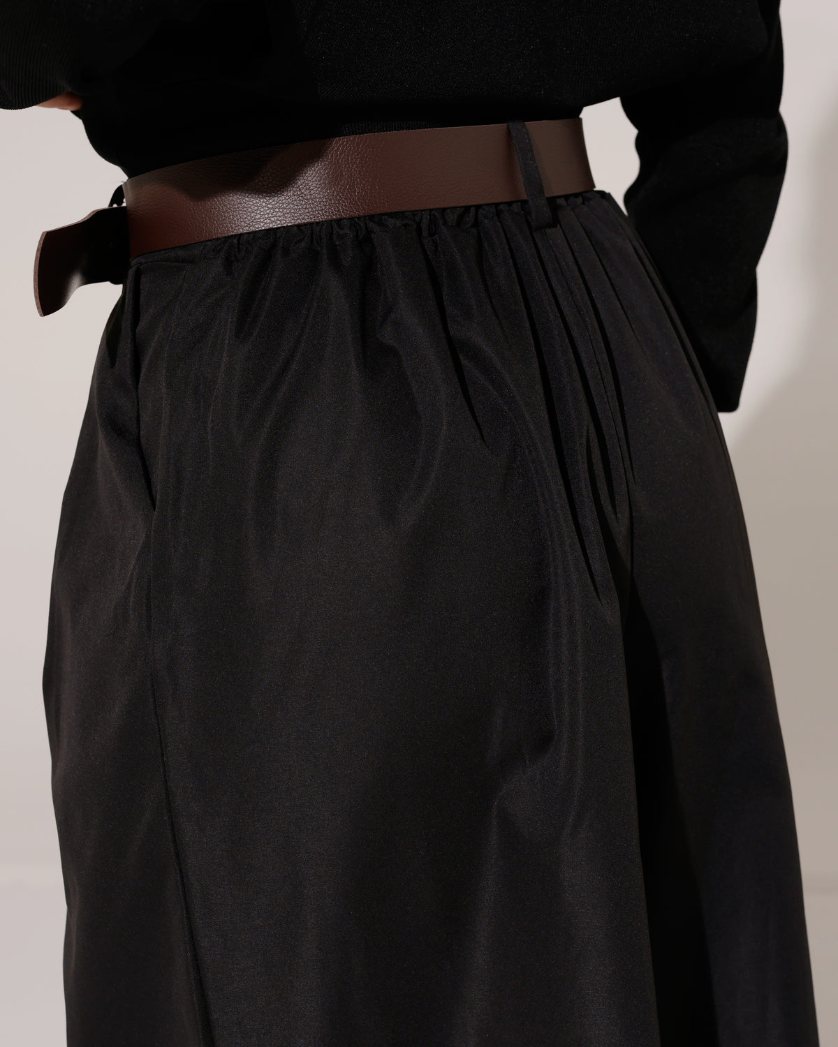 Culotte pantalon met riem Lynn Zwart
