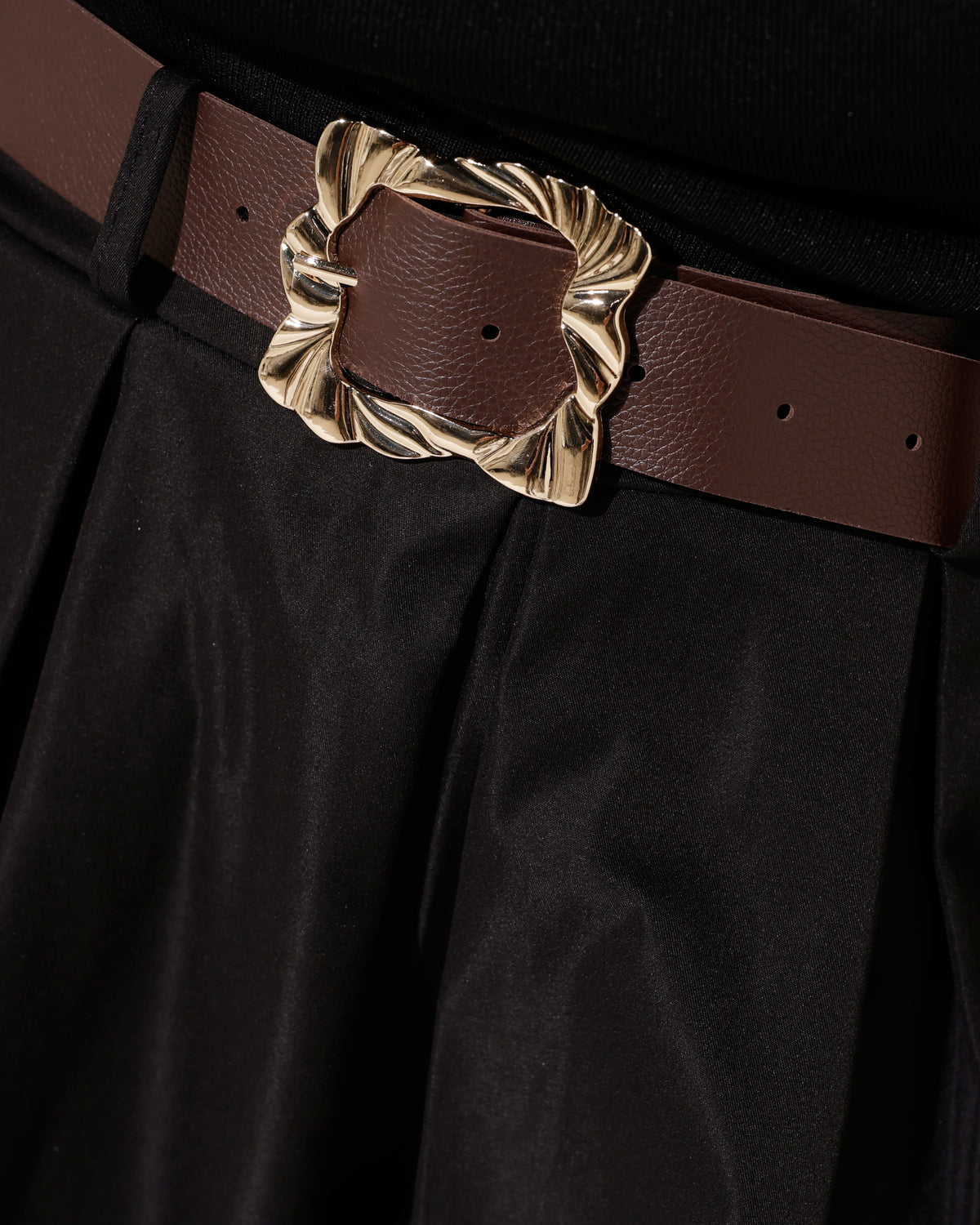 Culotte pantalon met riem Lynn Zwart