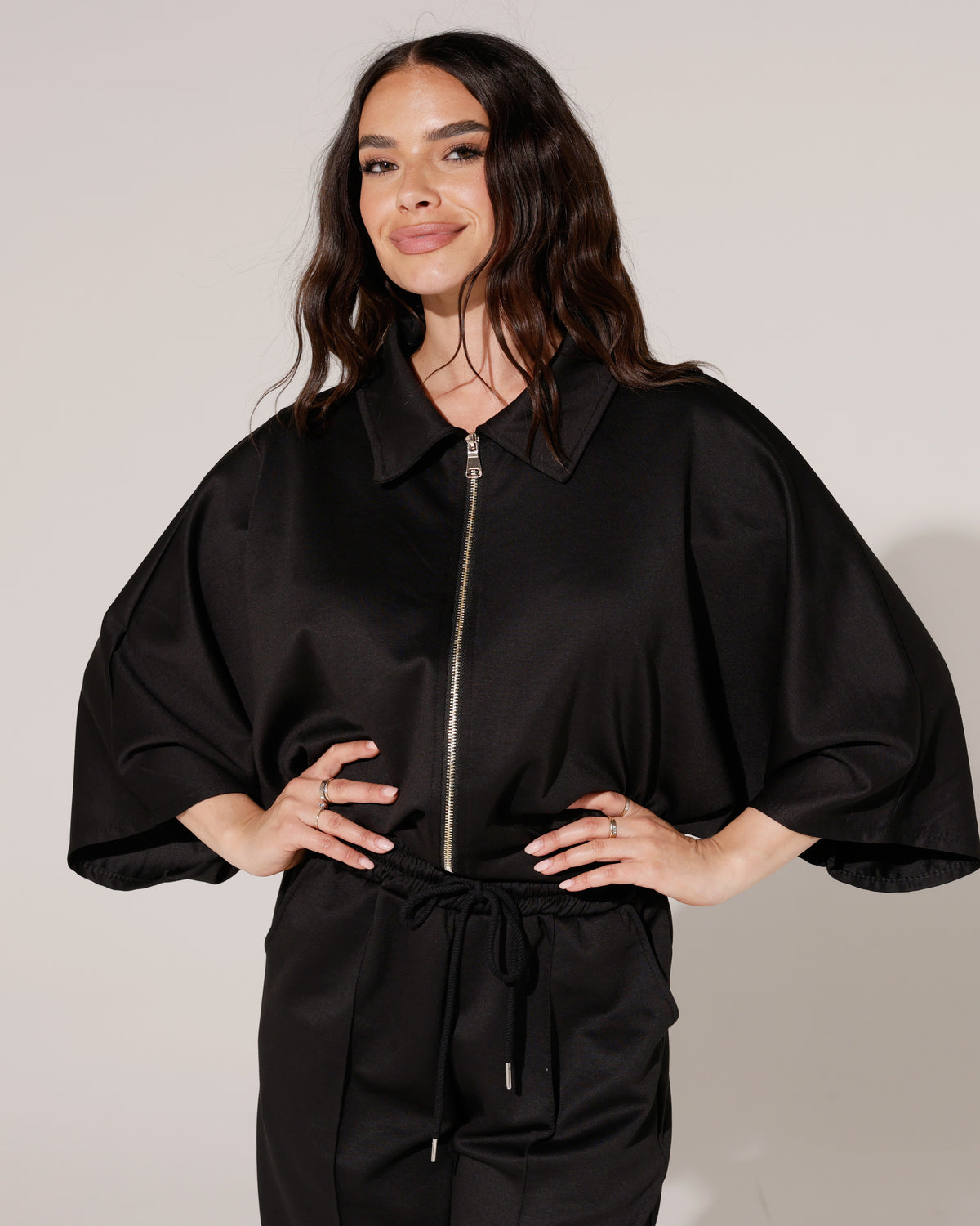Co-ord set Luna Zwart