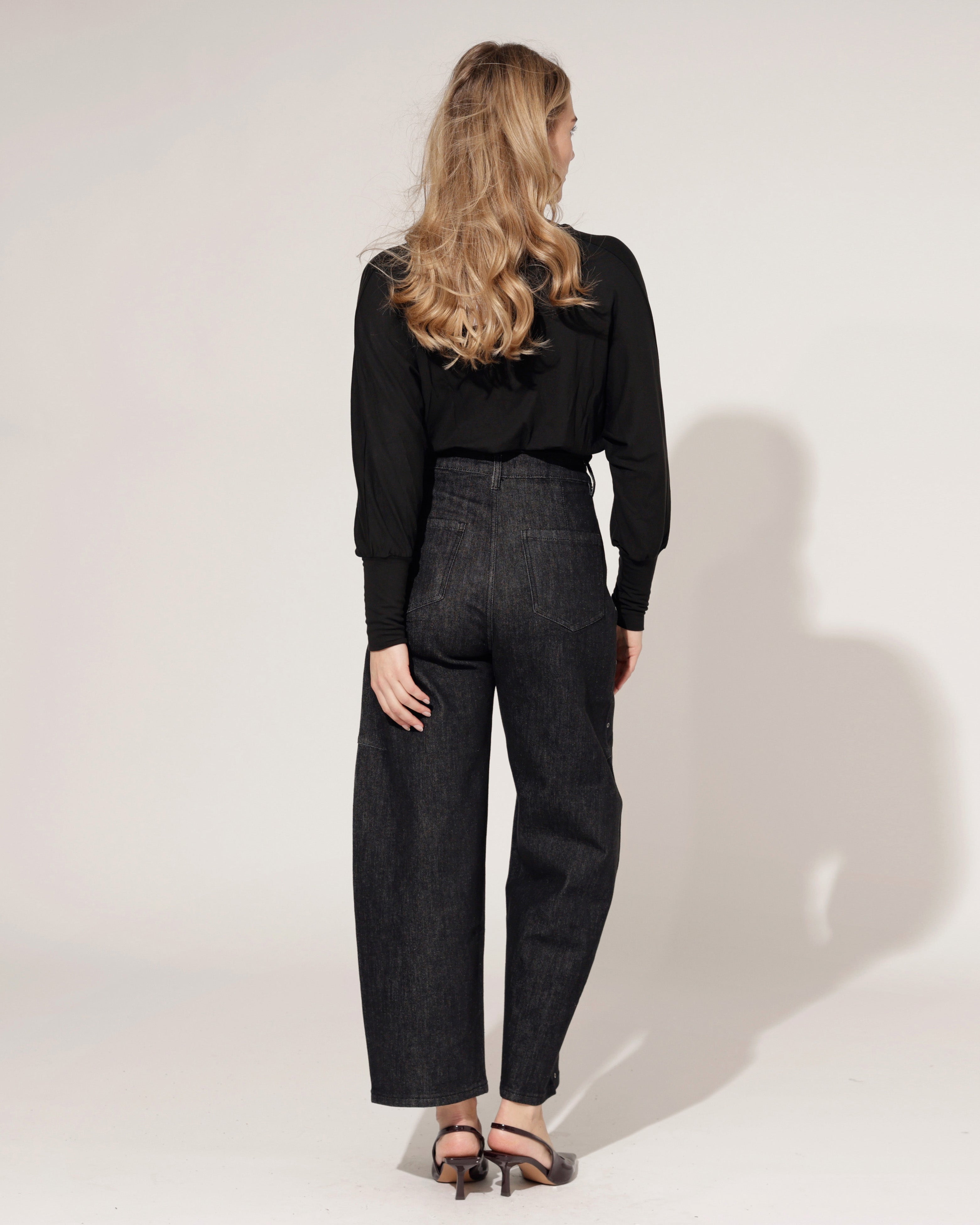 Jewelly | Ballon jeans Hilley Donkergrijs