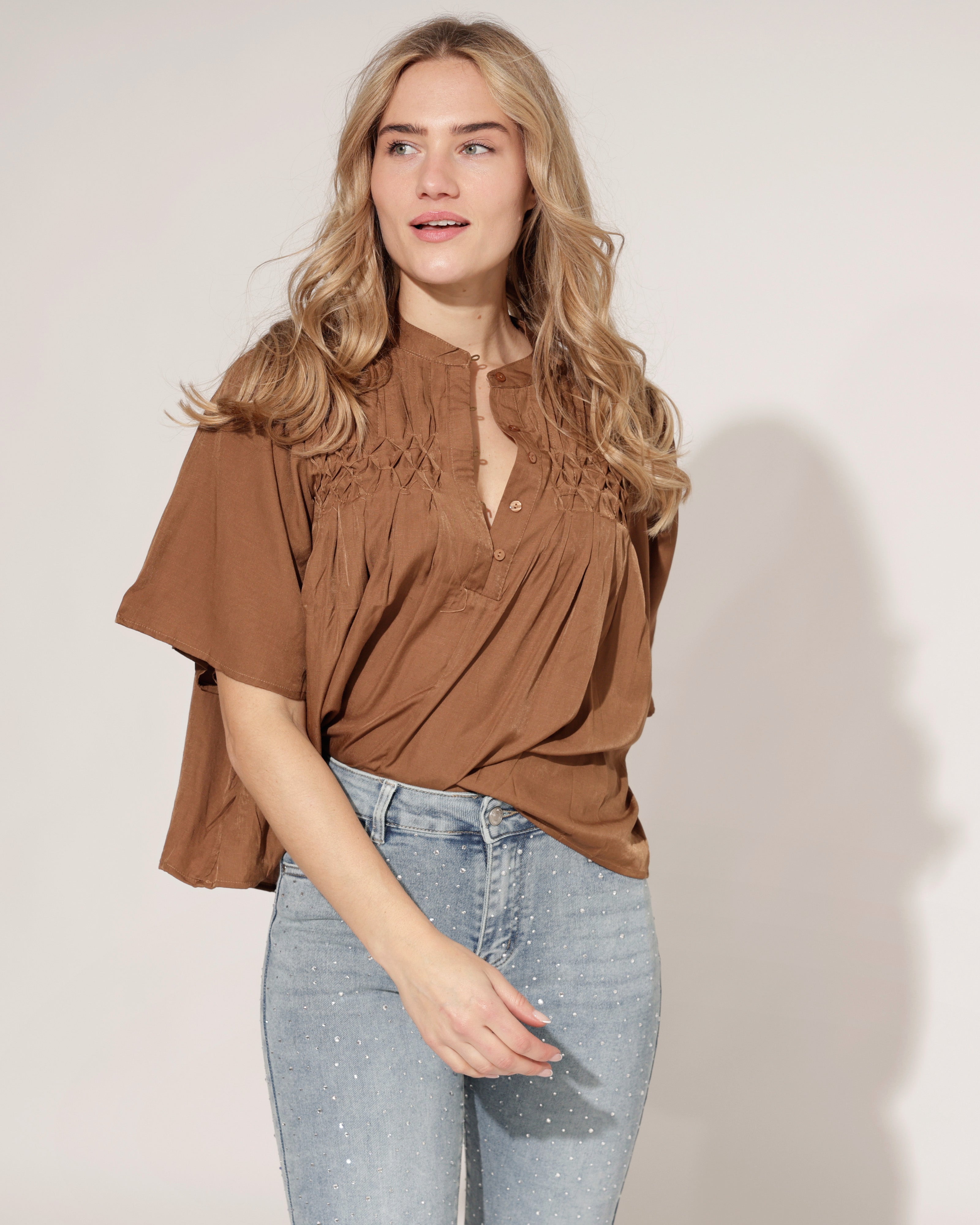 Top Janey Camel