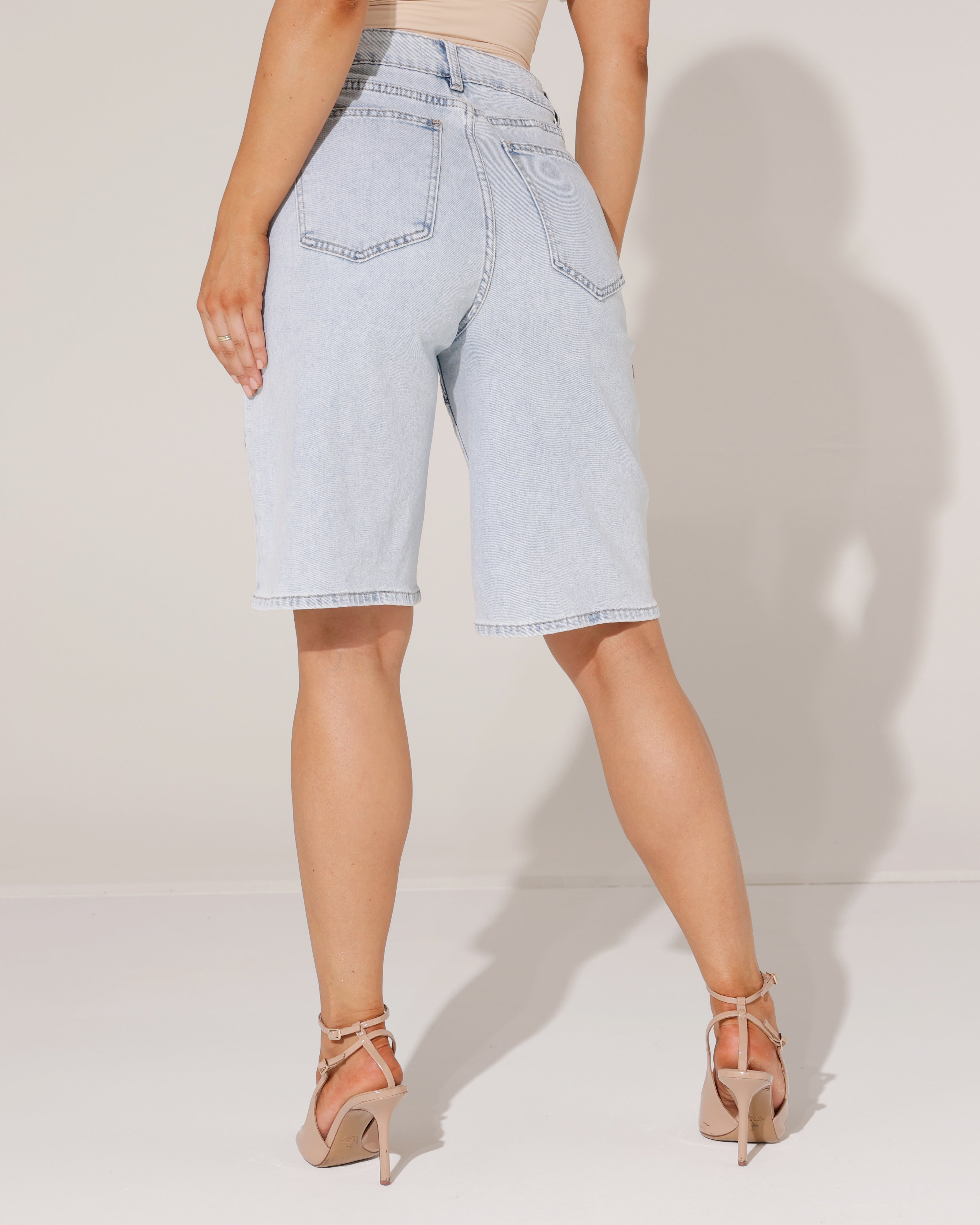 Laulia | Bermuda Patty Blauw