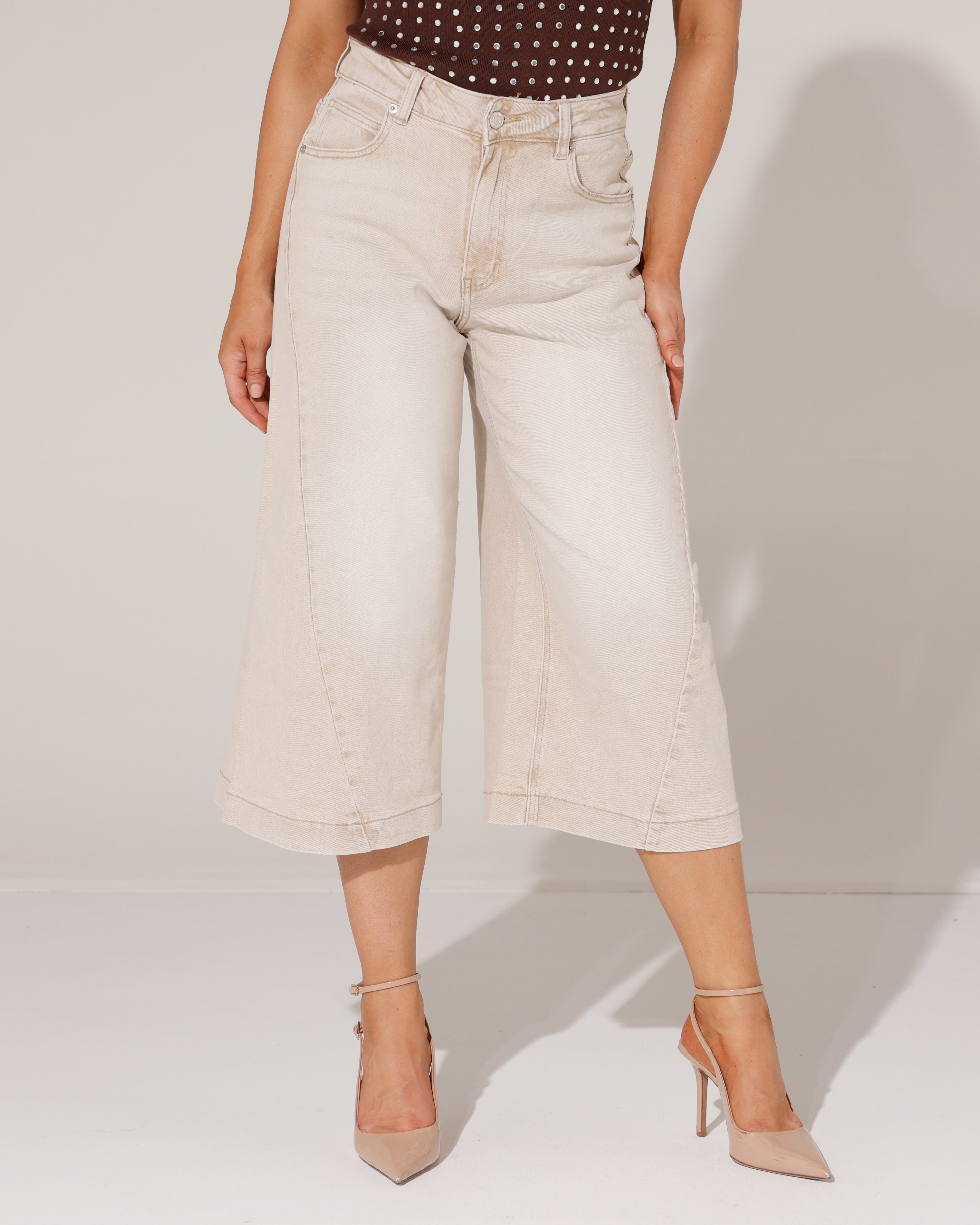 Laulia | Bermuda Mayke Beige