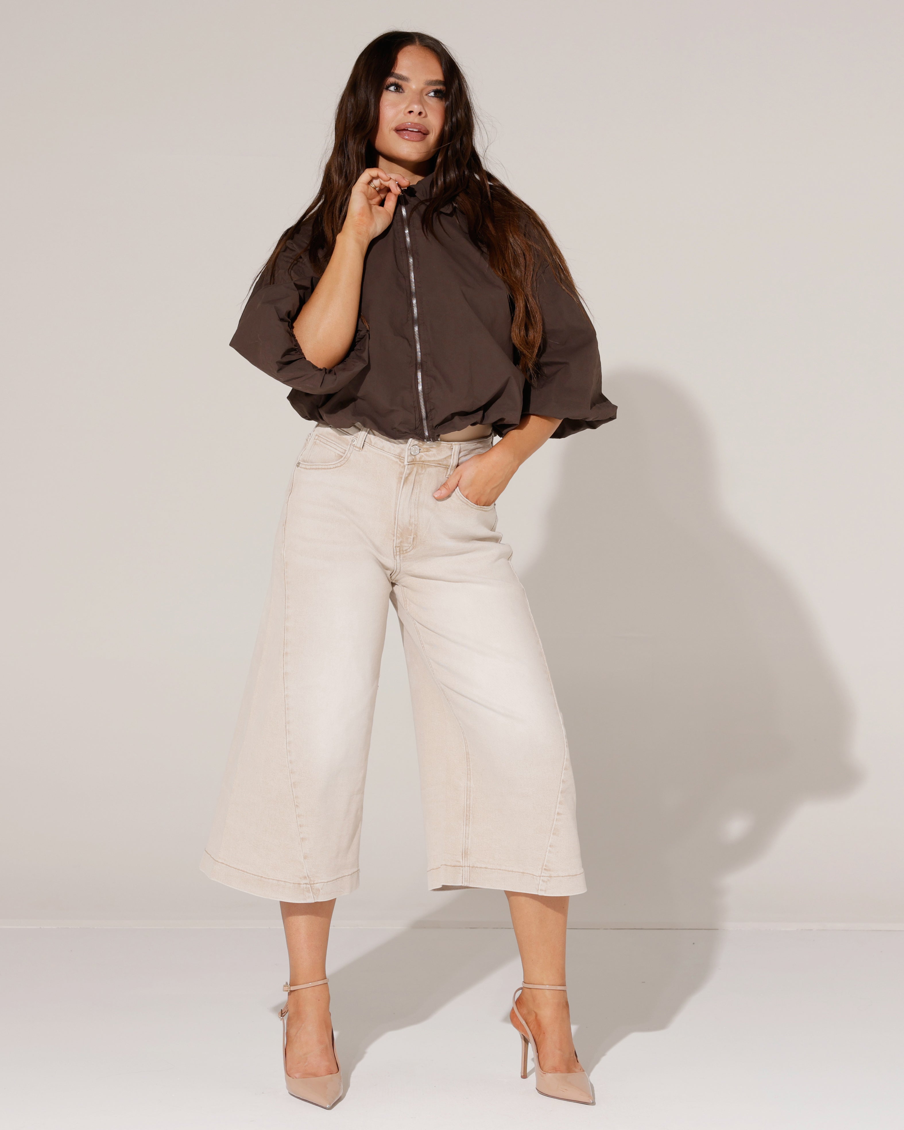 Laulia | Bermuda Mayke Beige