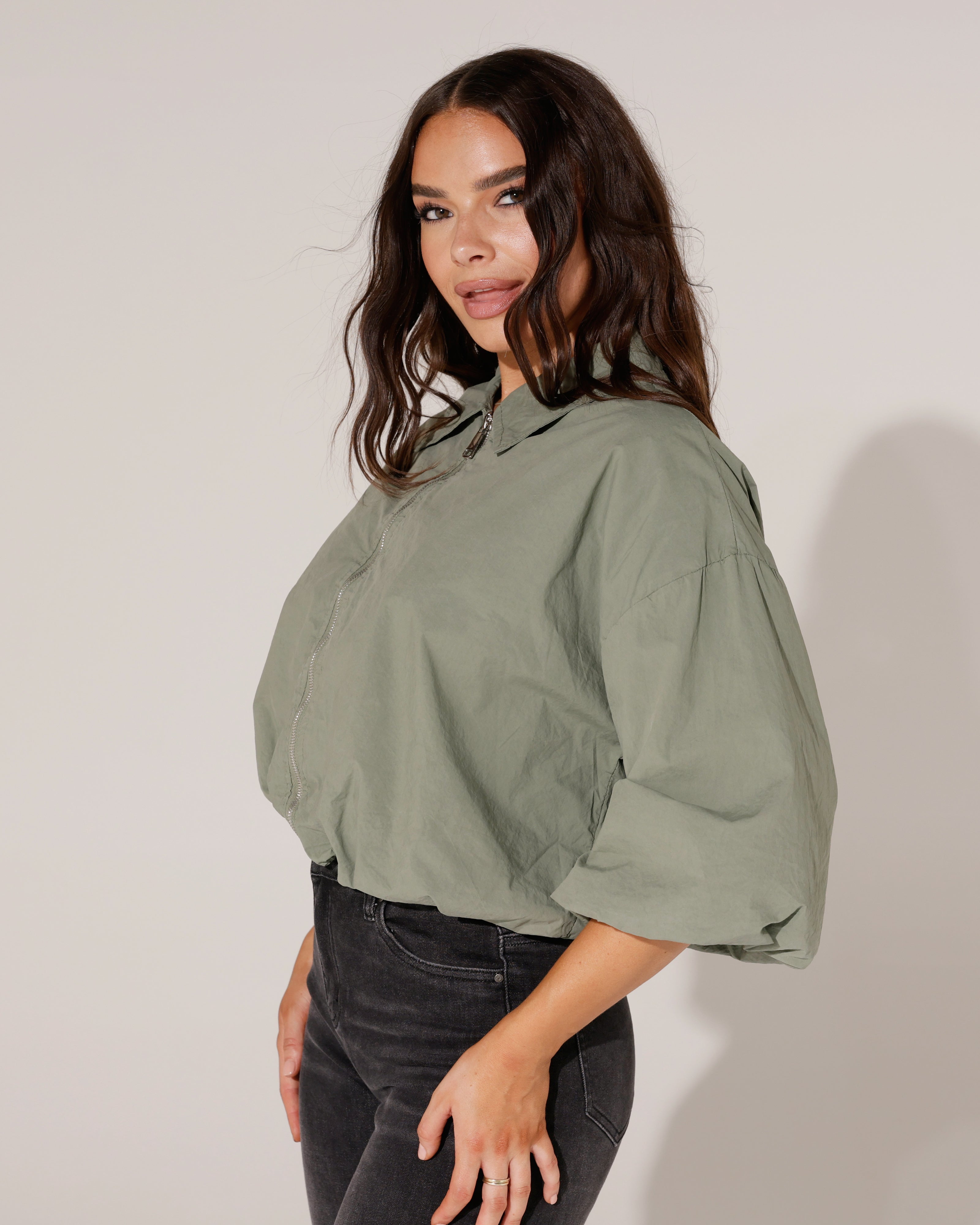 Jacket Yaya Groen