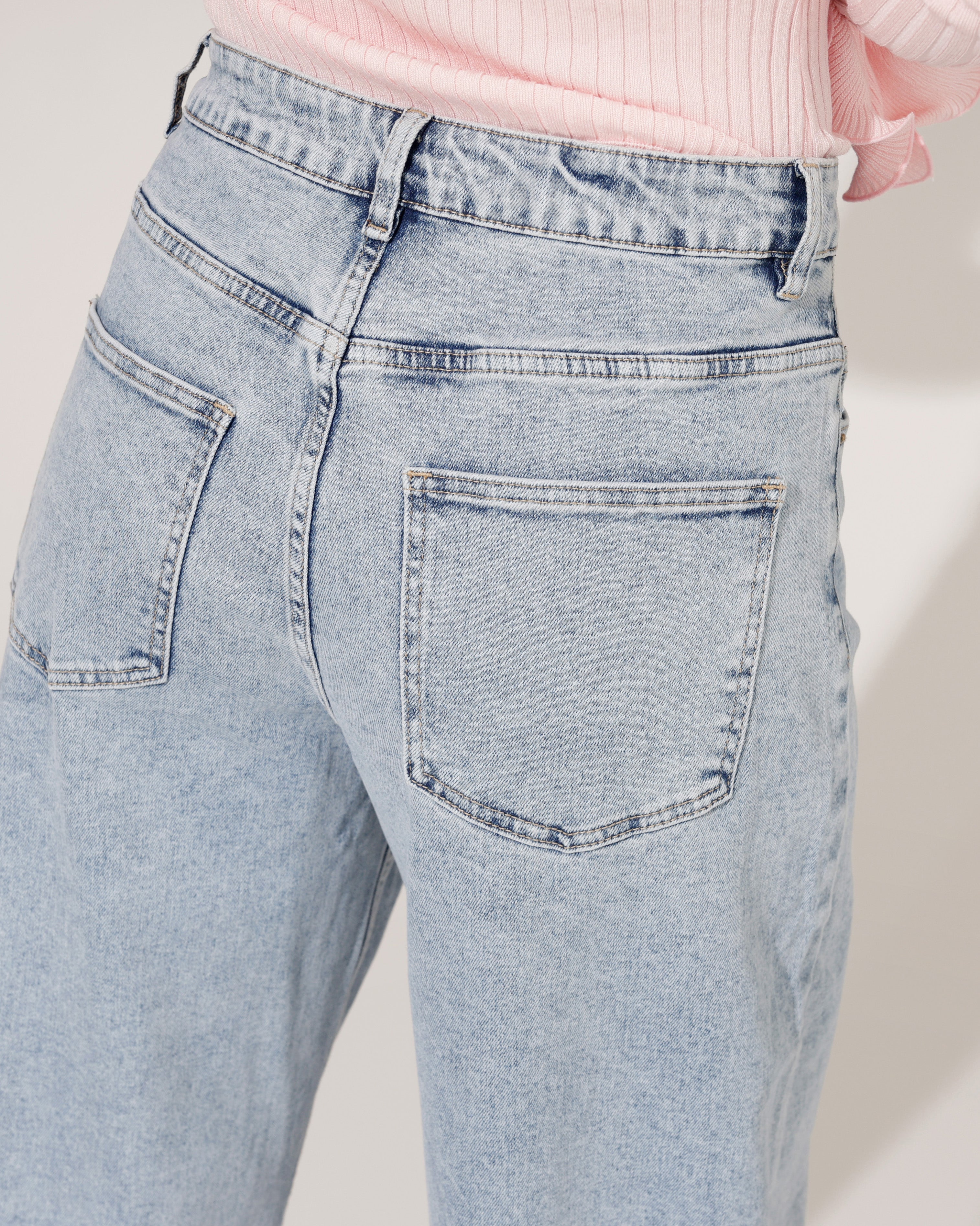 Laulia | Barrel jeans Rilana-1 Lichtblauw