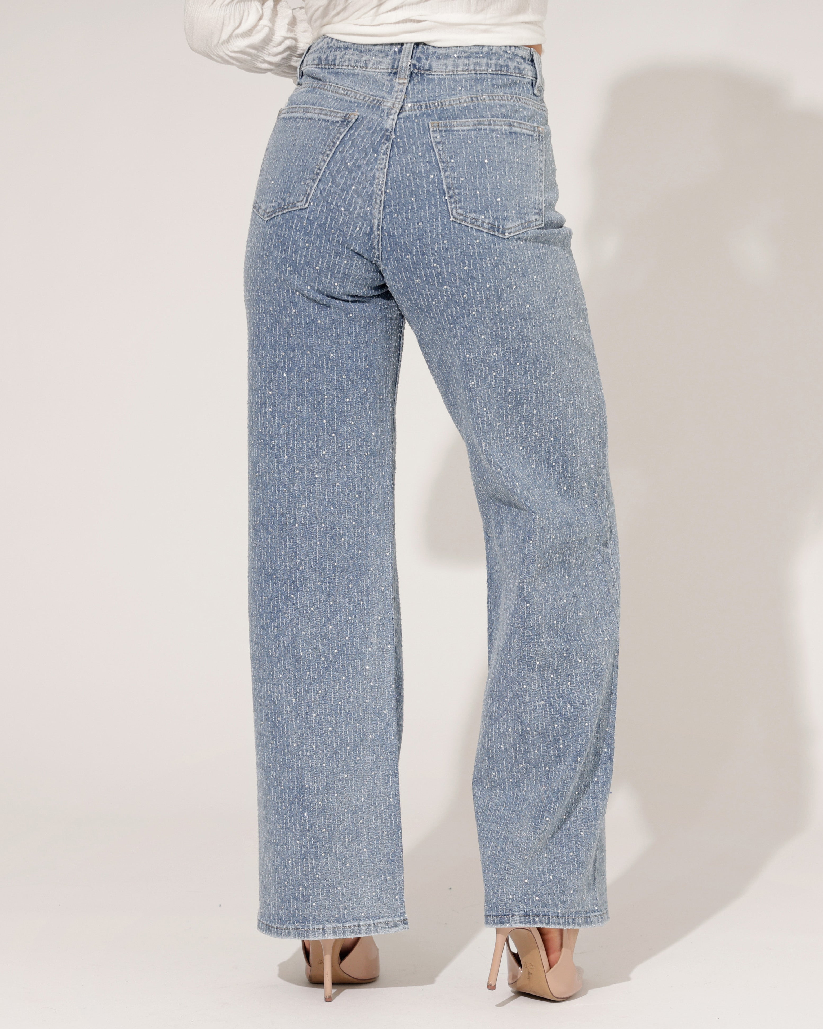 Laulia | Wide leg jeans Nova Lichtblauw
