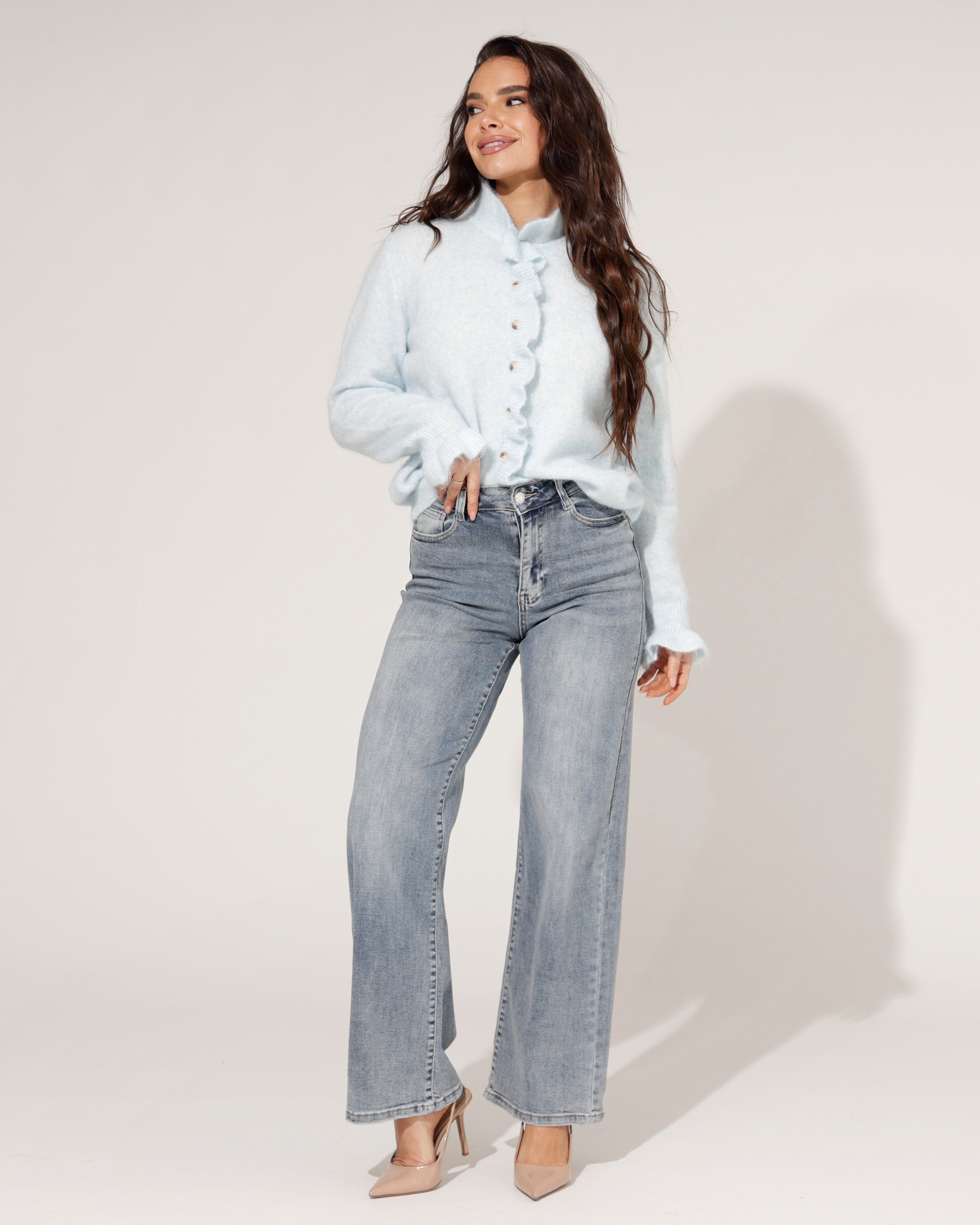 Laulia | Straight jeans Julie-54 Blauw