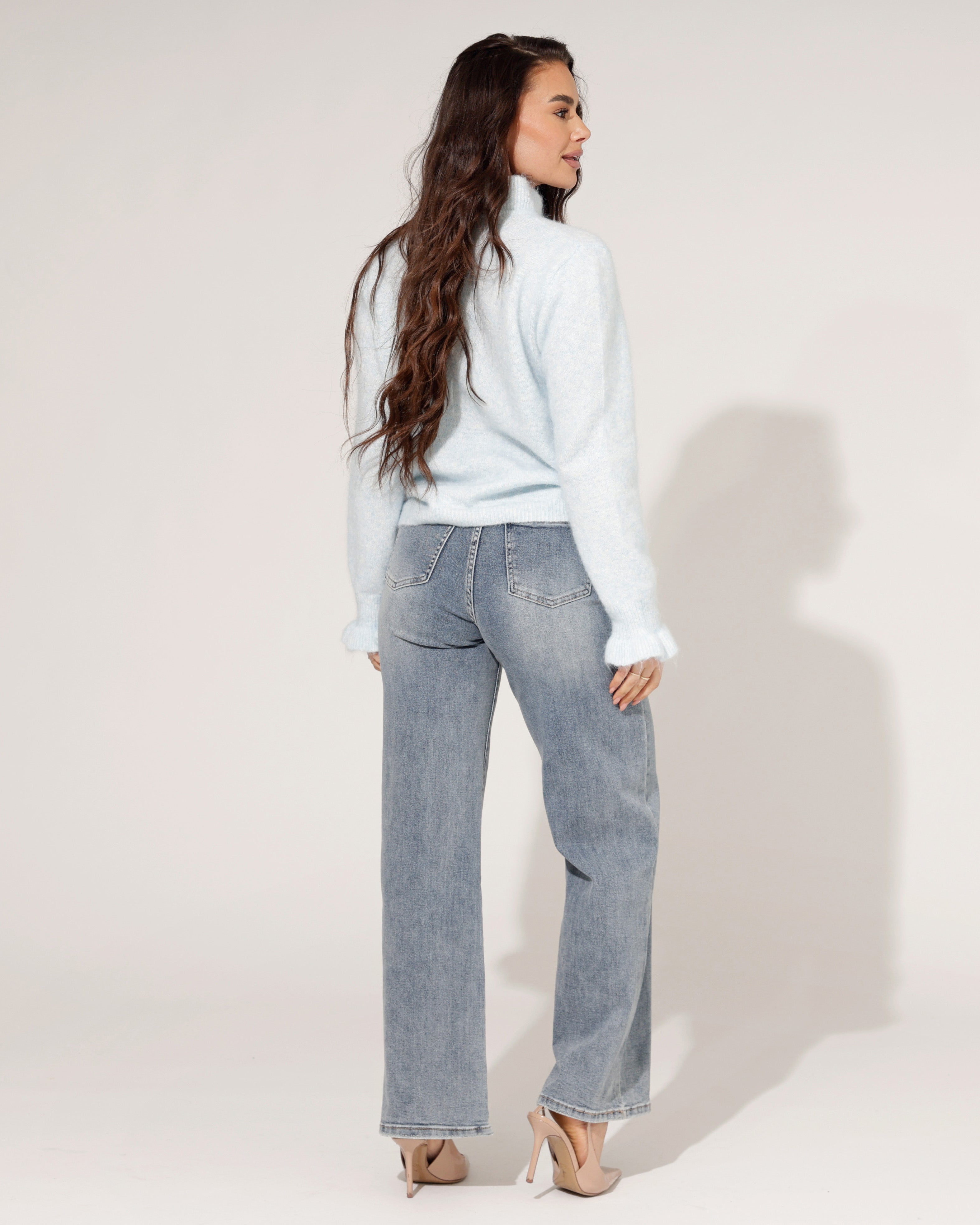 Laulia | Straight jeans Julie-54 Blauw