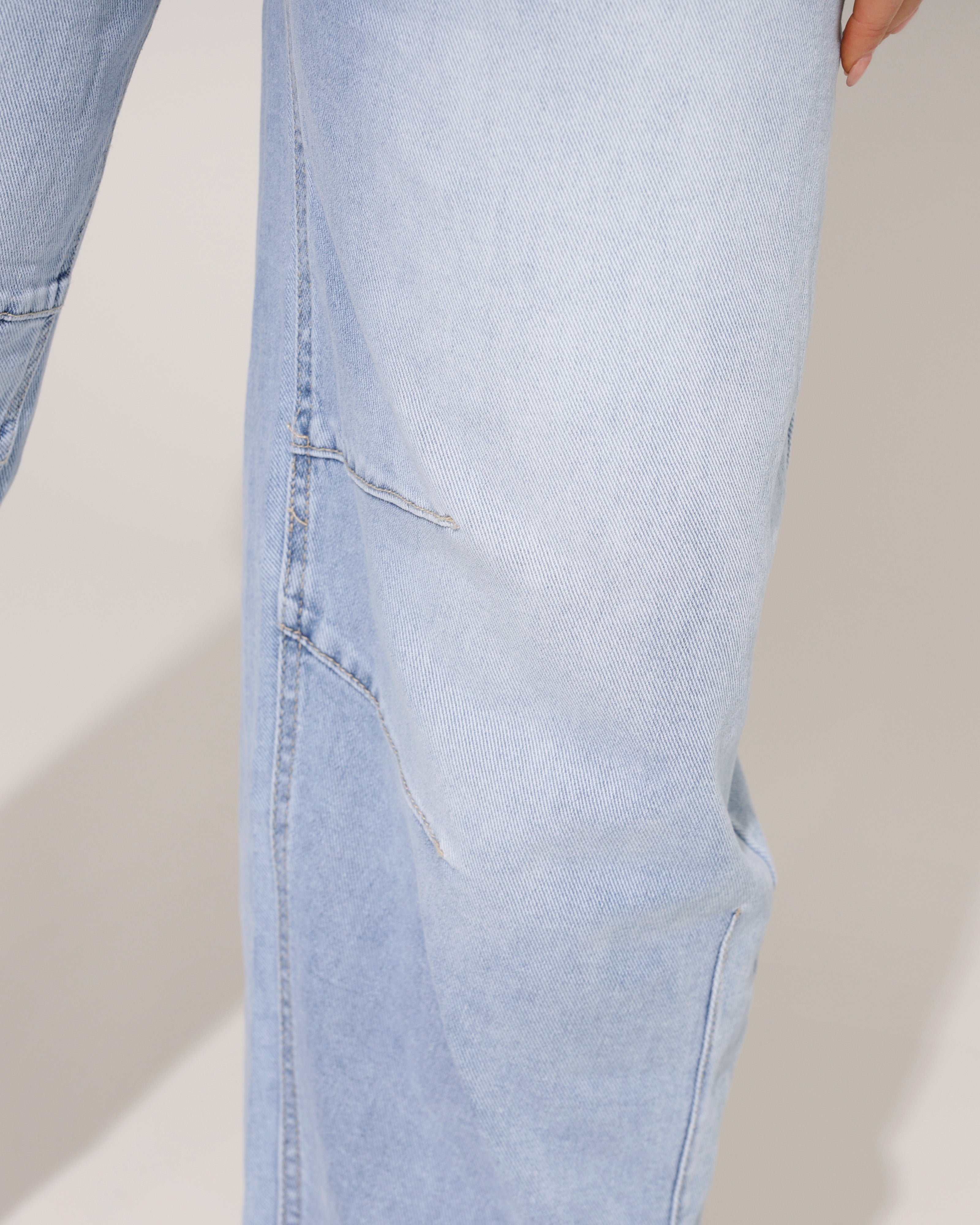 Laulia - Barrel jeans Melie-3 Lichtblauw