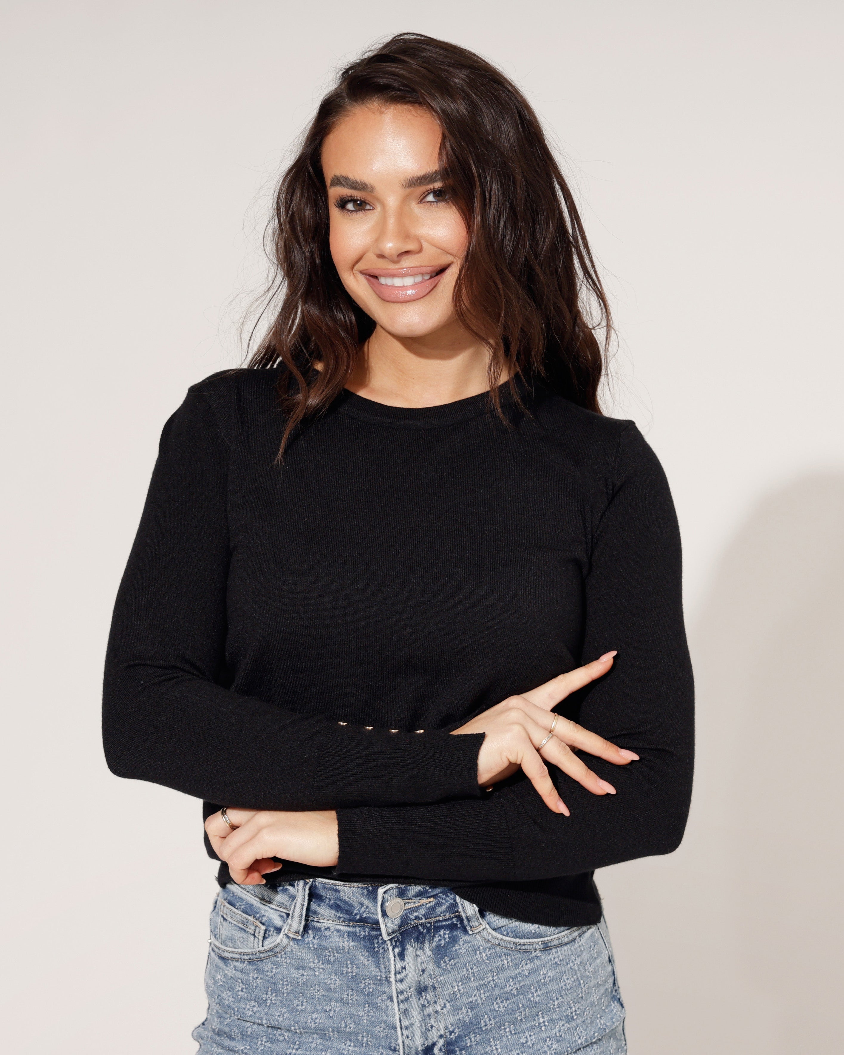 Top Lilly Zwart