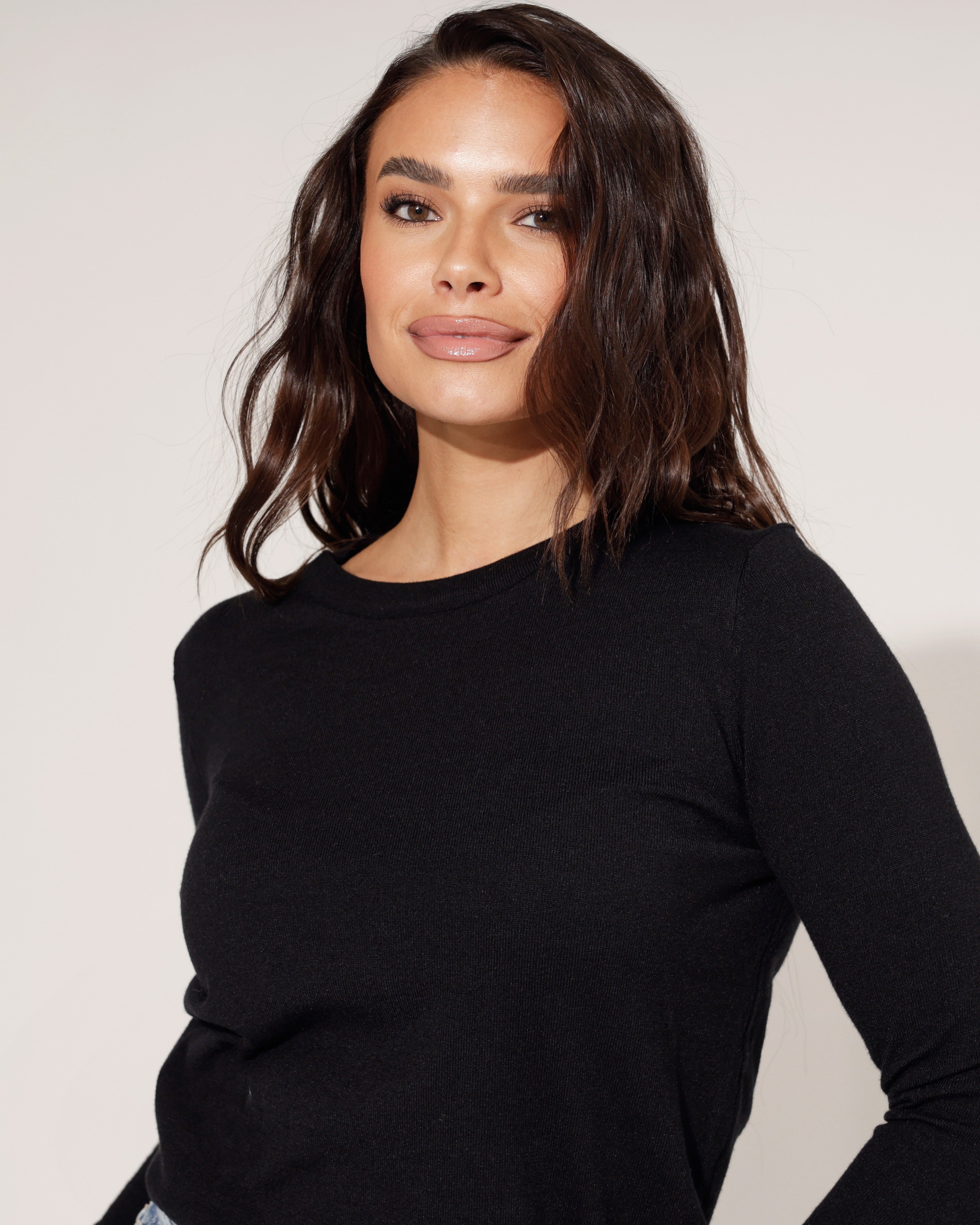 Top Lilly Zwart