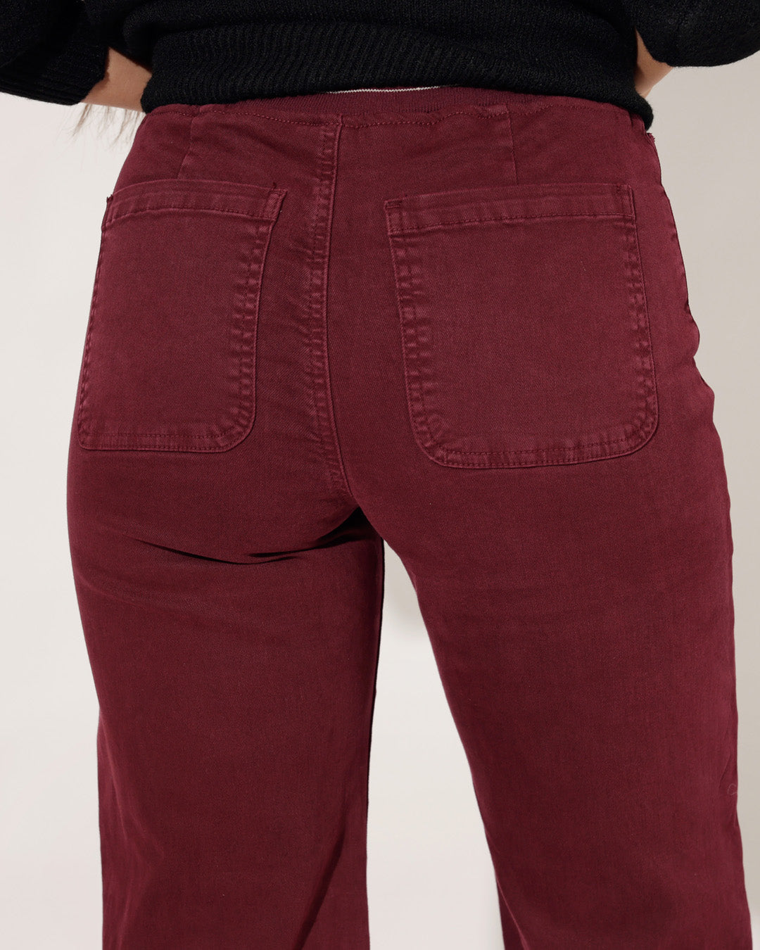 ZAC & ZOE | Jog-jeans Wide leg Mimi-PR-3 Bordeaux