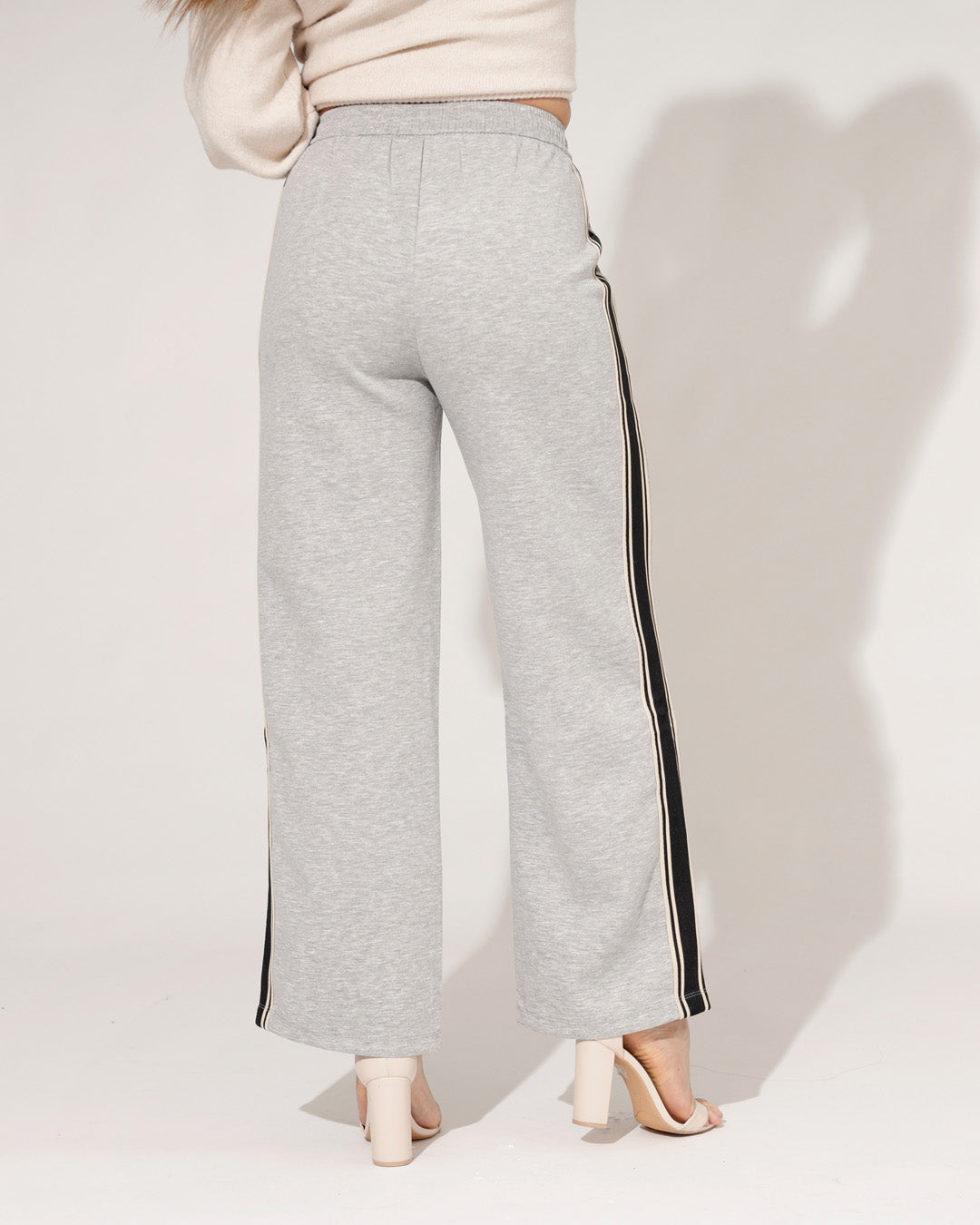 Wijde broek Bella Grijs