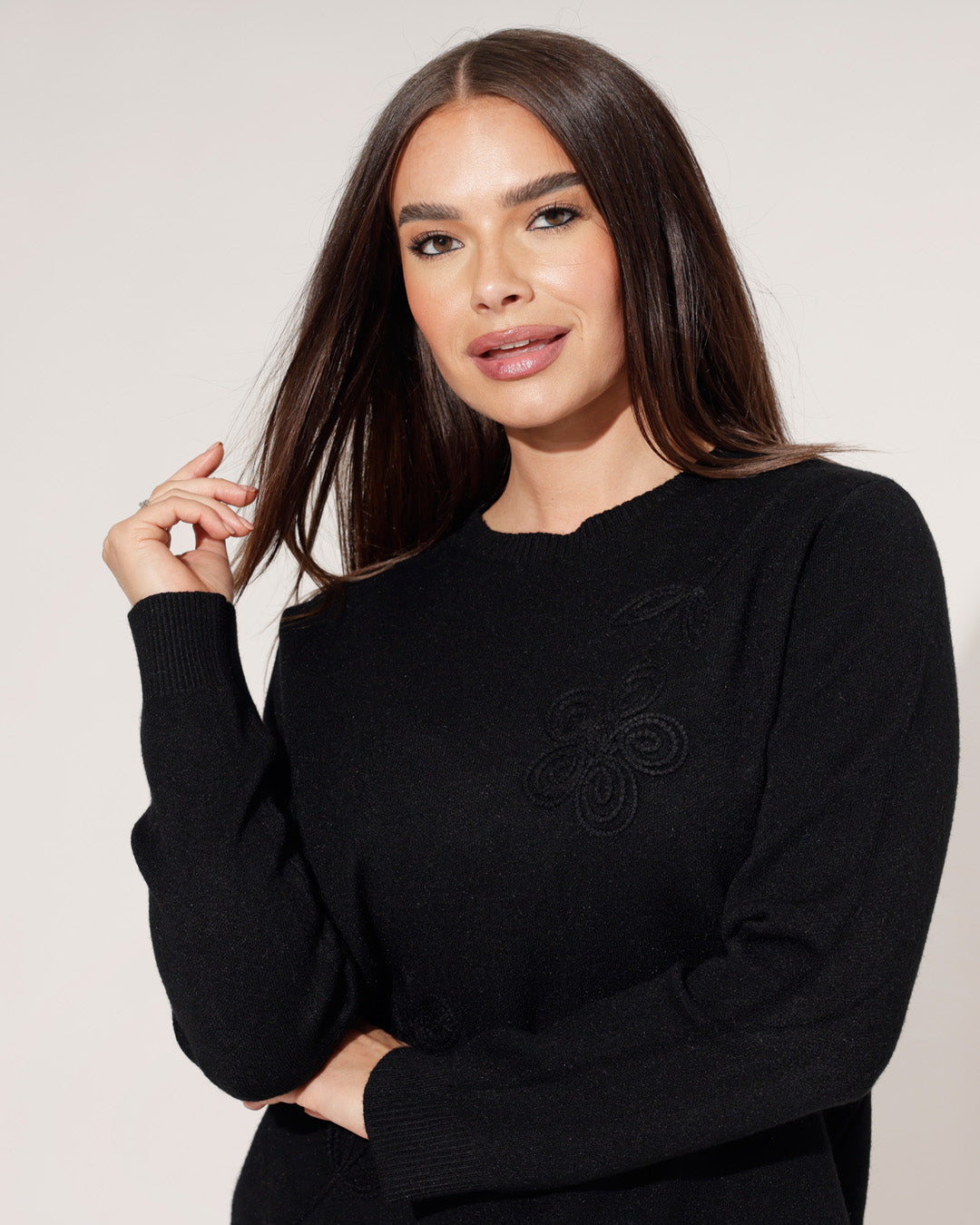 Trui Rosie Zwart