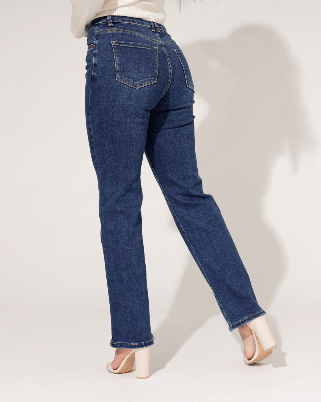 Norfy | Straight jeans Yara-1 Blauw