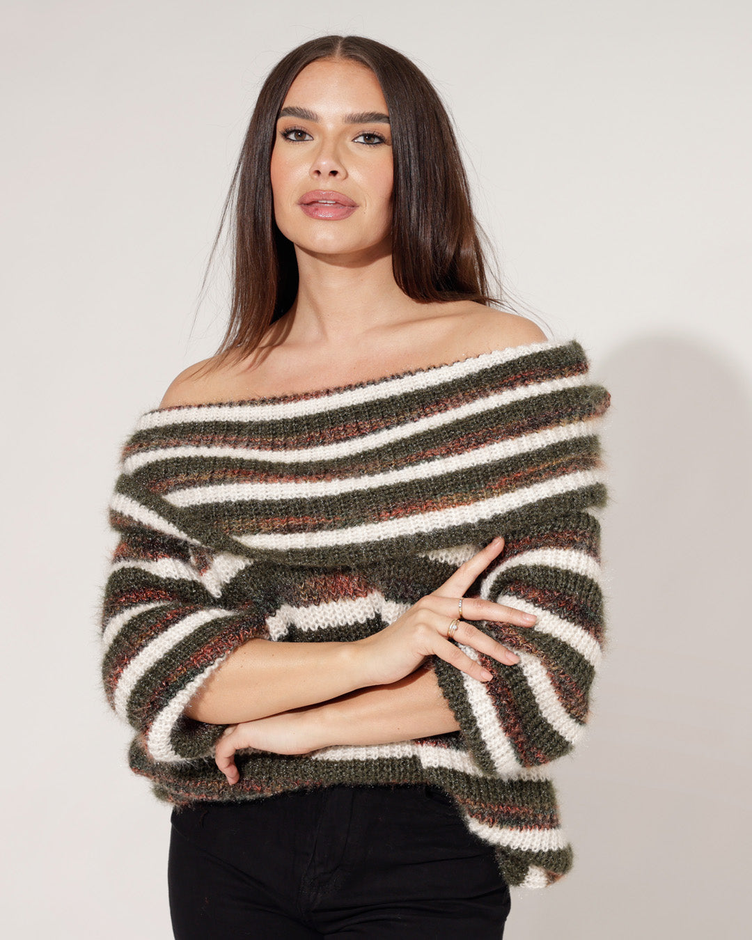 Trui Holley Donkergroen