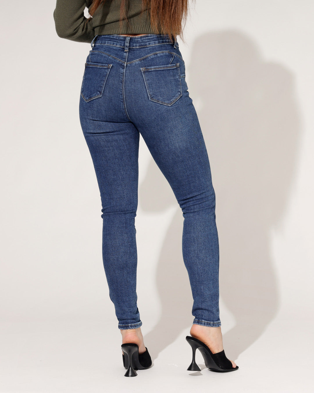 Goodies | Skinny jeans Karen Donkerblauw