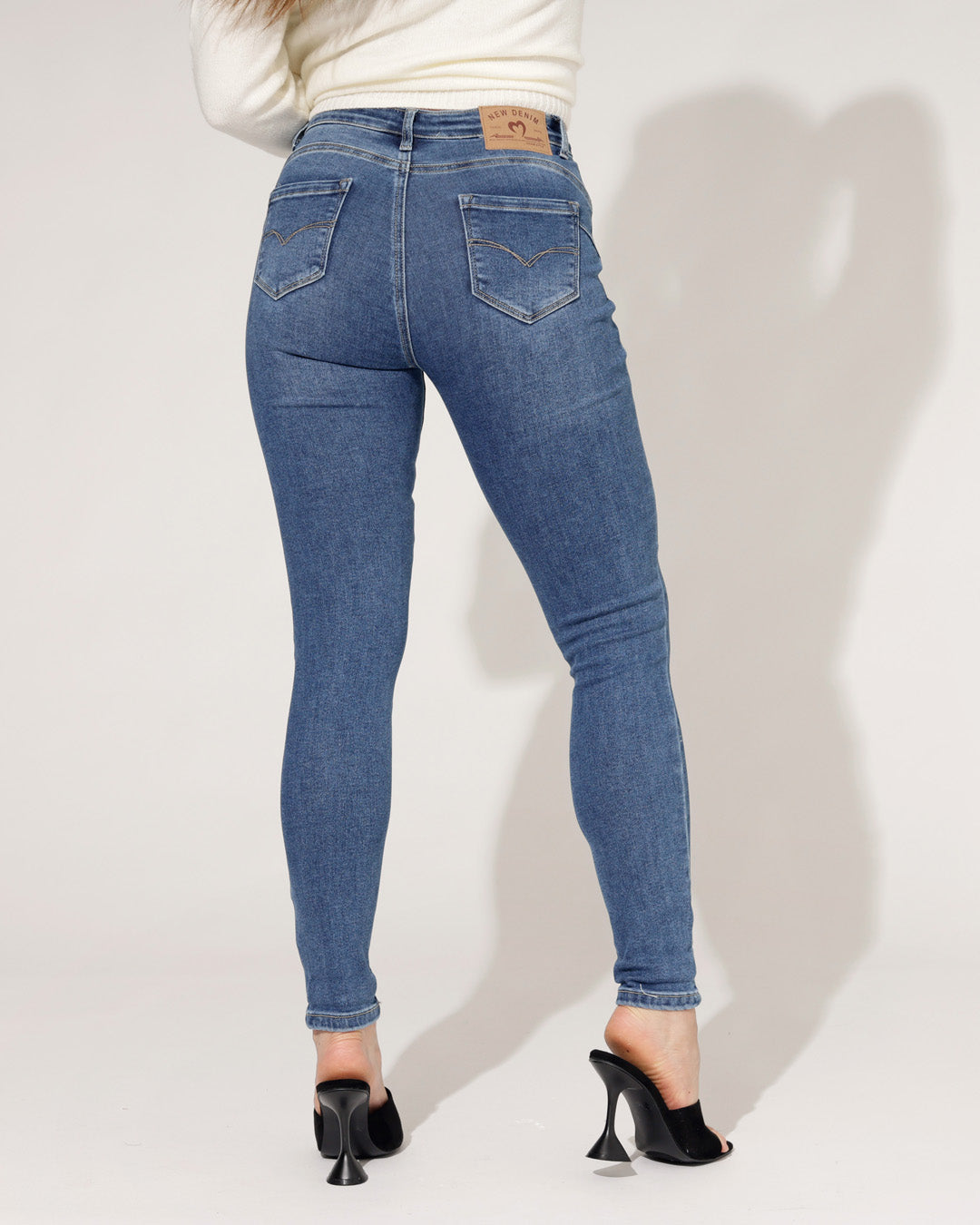 Redseventy | Skinny jeans Linney-14 Blauw