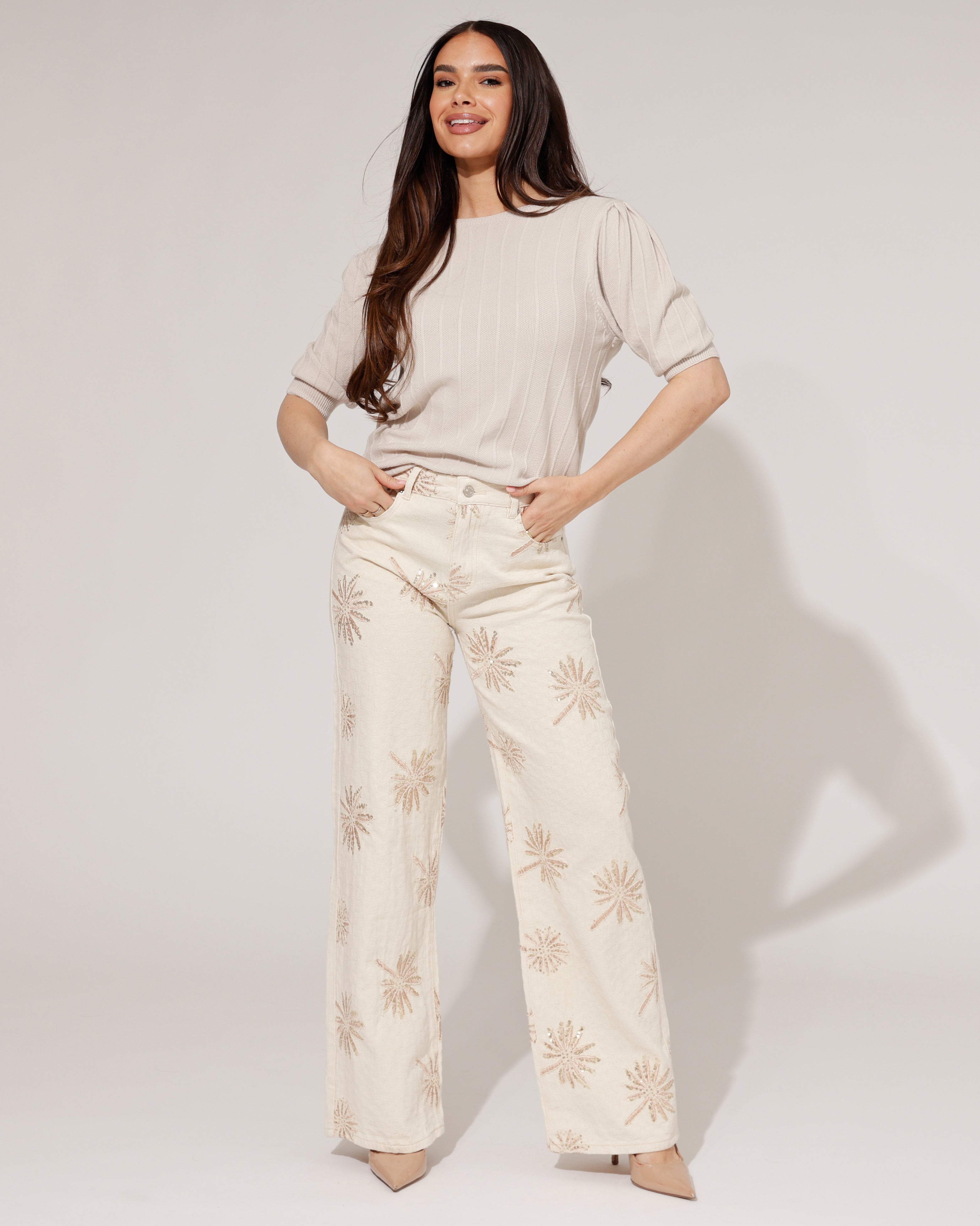 Top Evie Beige