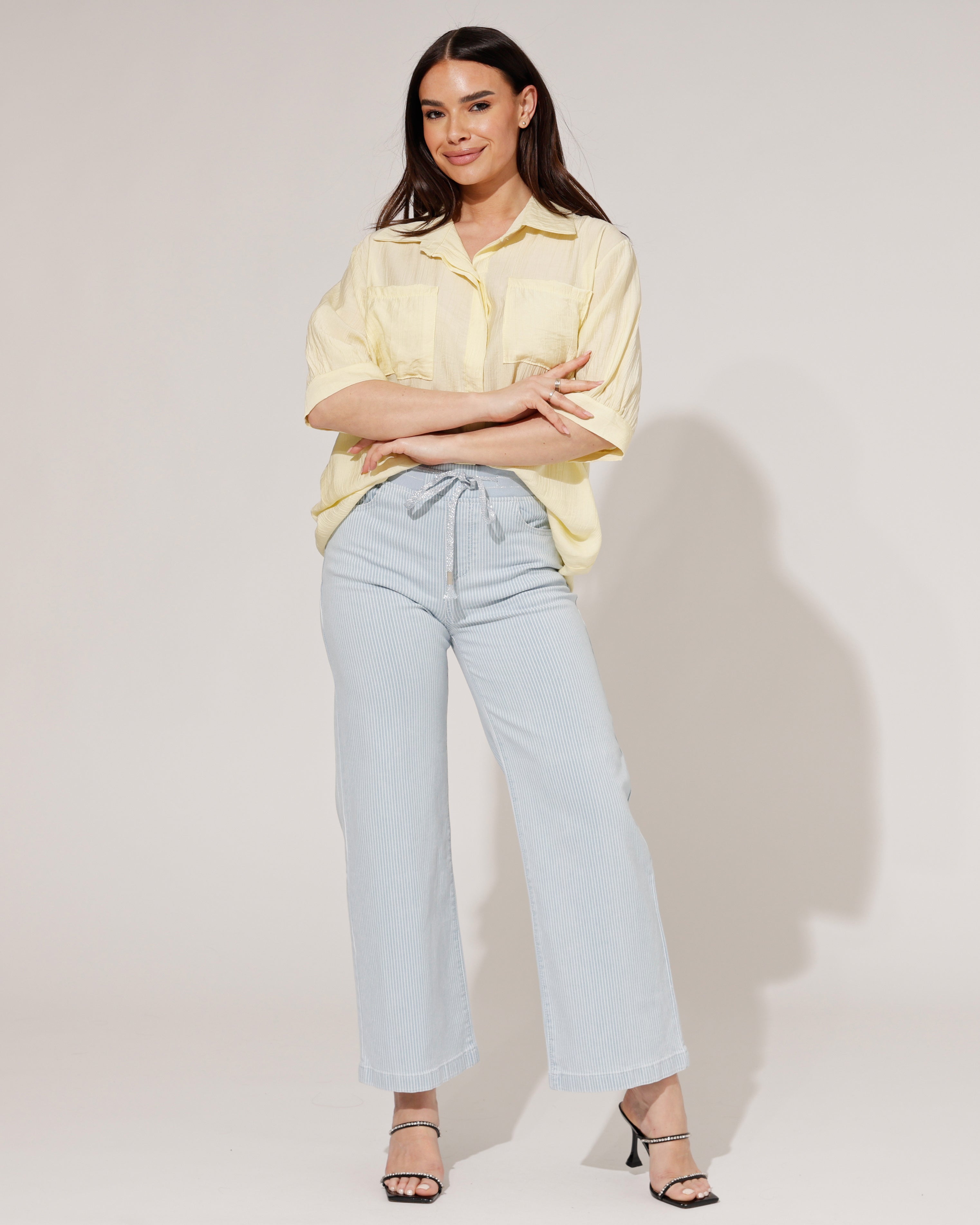 ZAC & ZOE | Wide leg jog jeans Ruby-N Lichtblauw