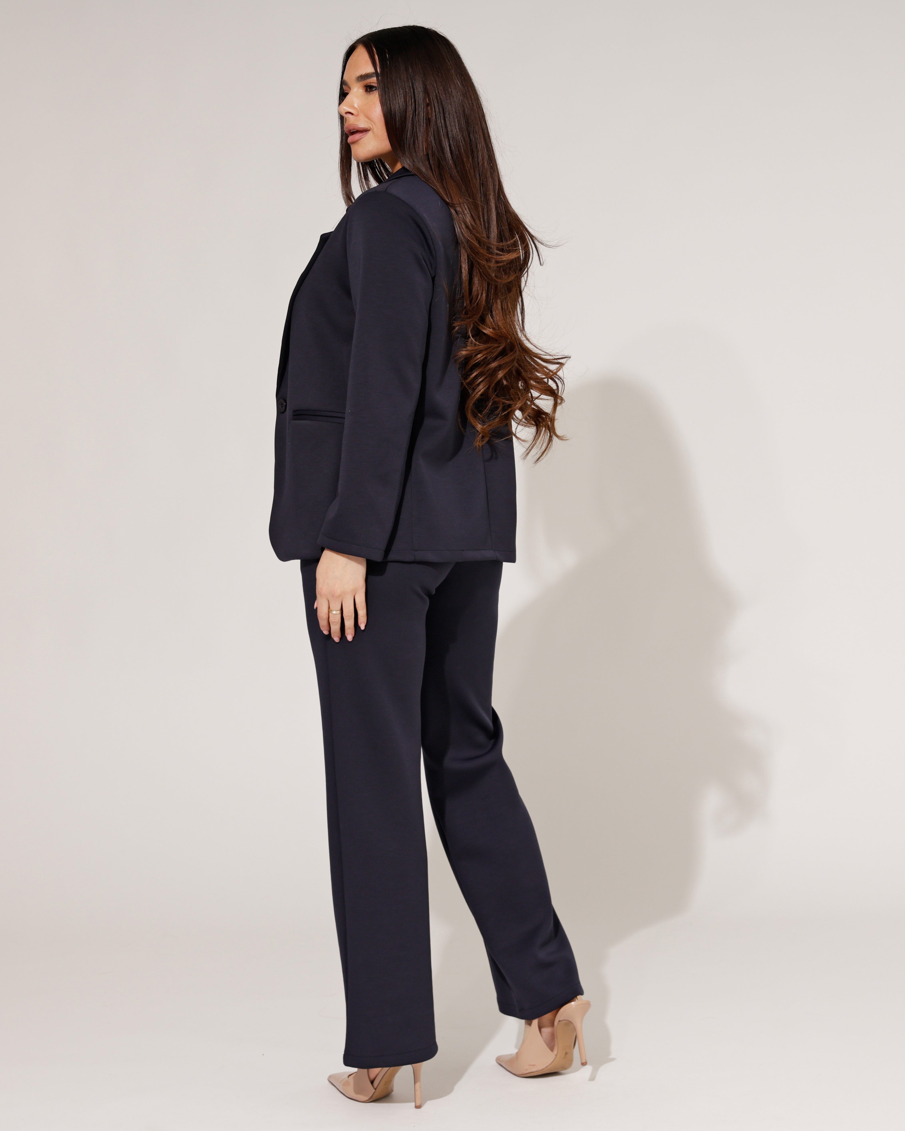 Rechte broek Marlot Donkerblauw