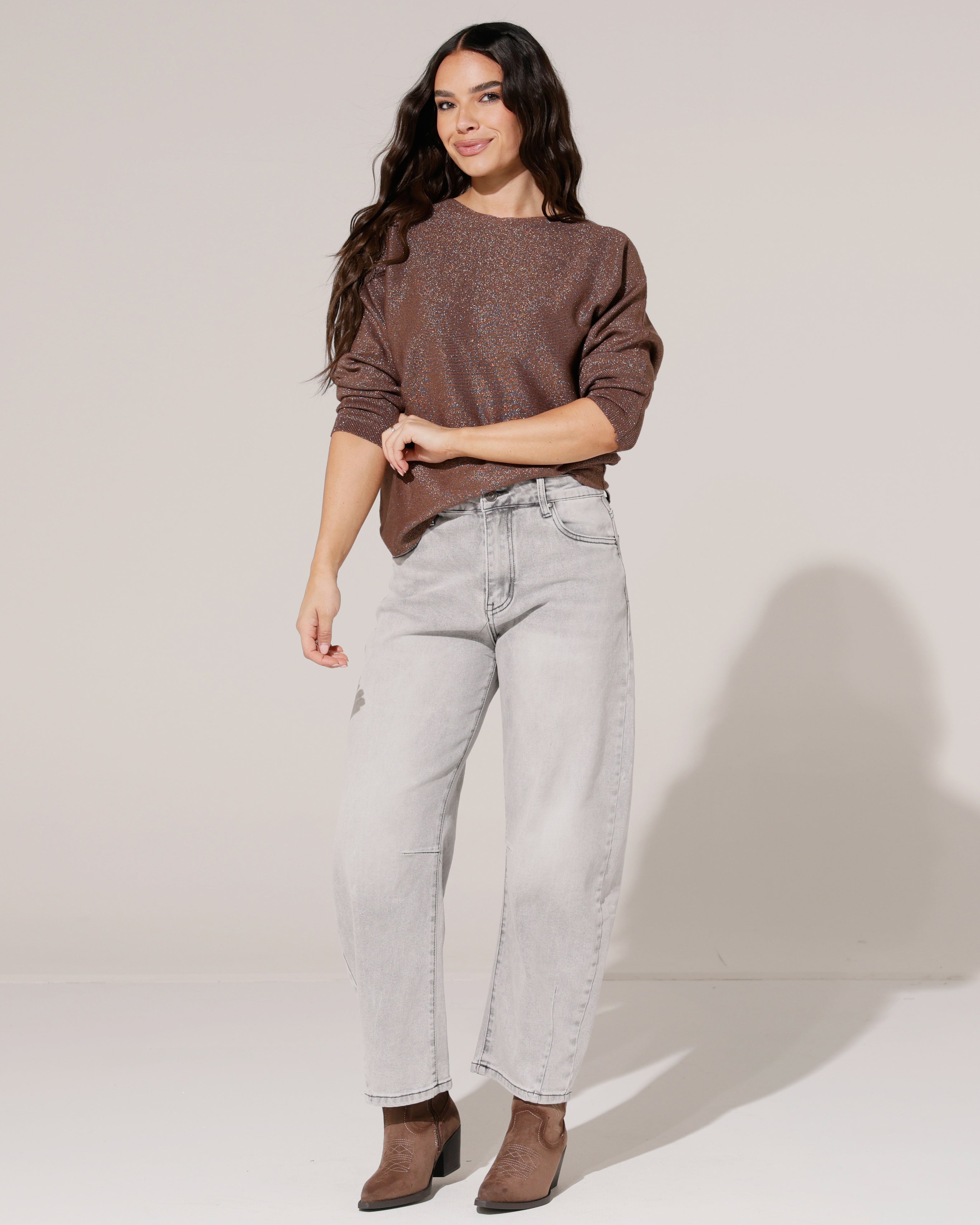 Top vleermuis mouwen en glitter Teddy Bruin