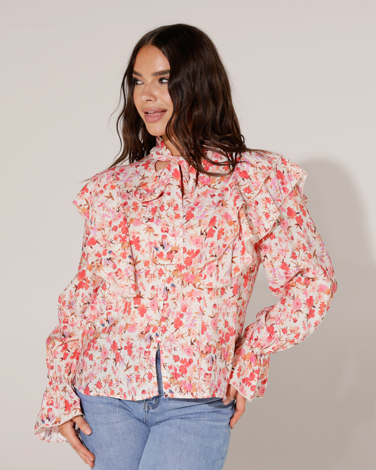 Blouse Pip in roze