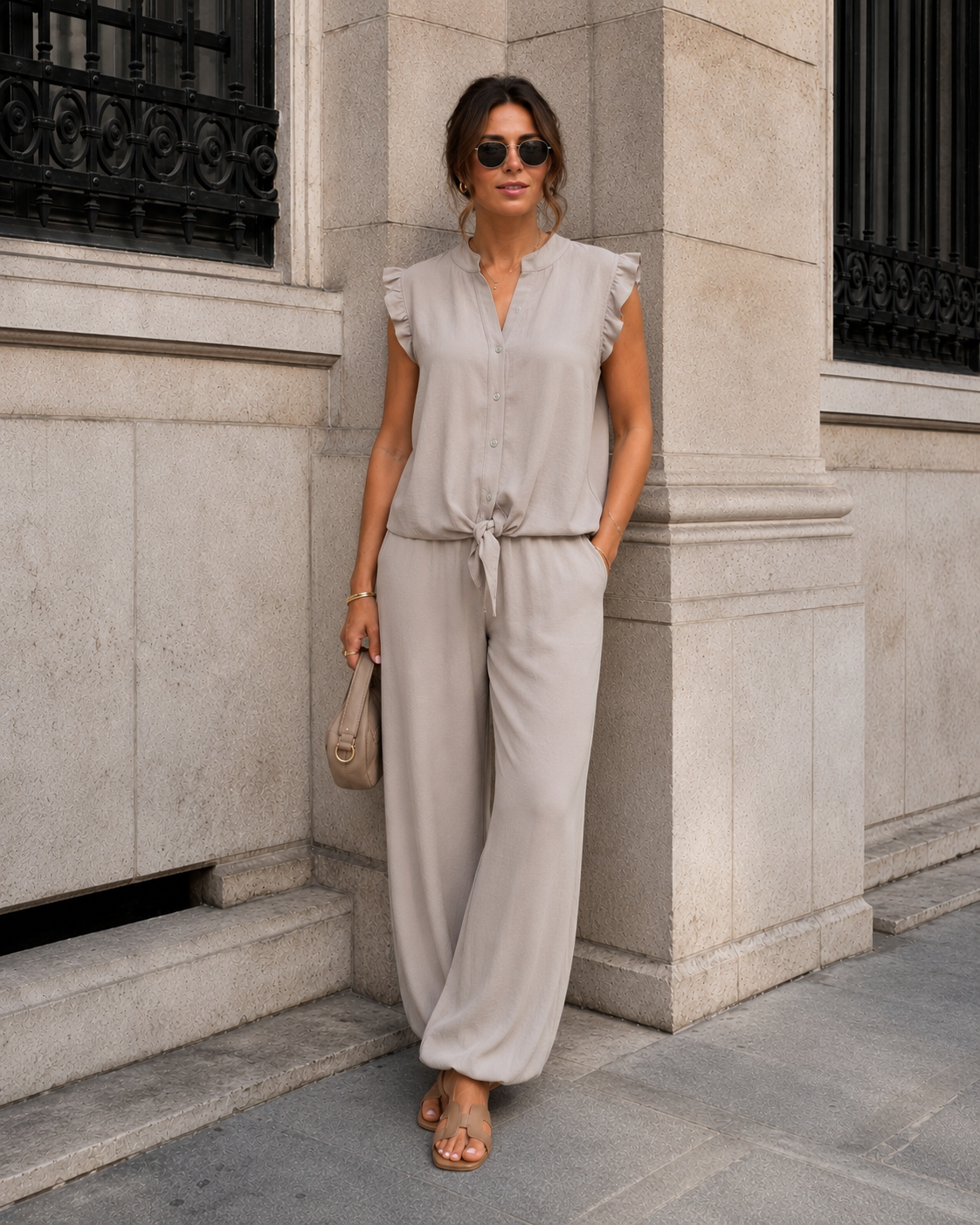 Co-ord set Lola Taupe